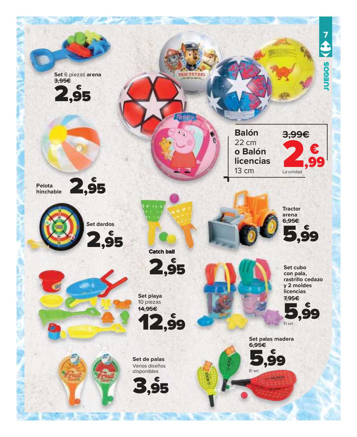 Catálogo piscinas y jardín Carrefour. Página 07