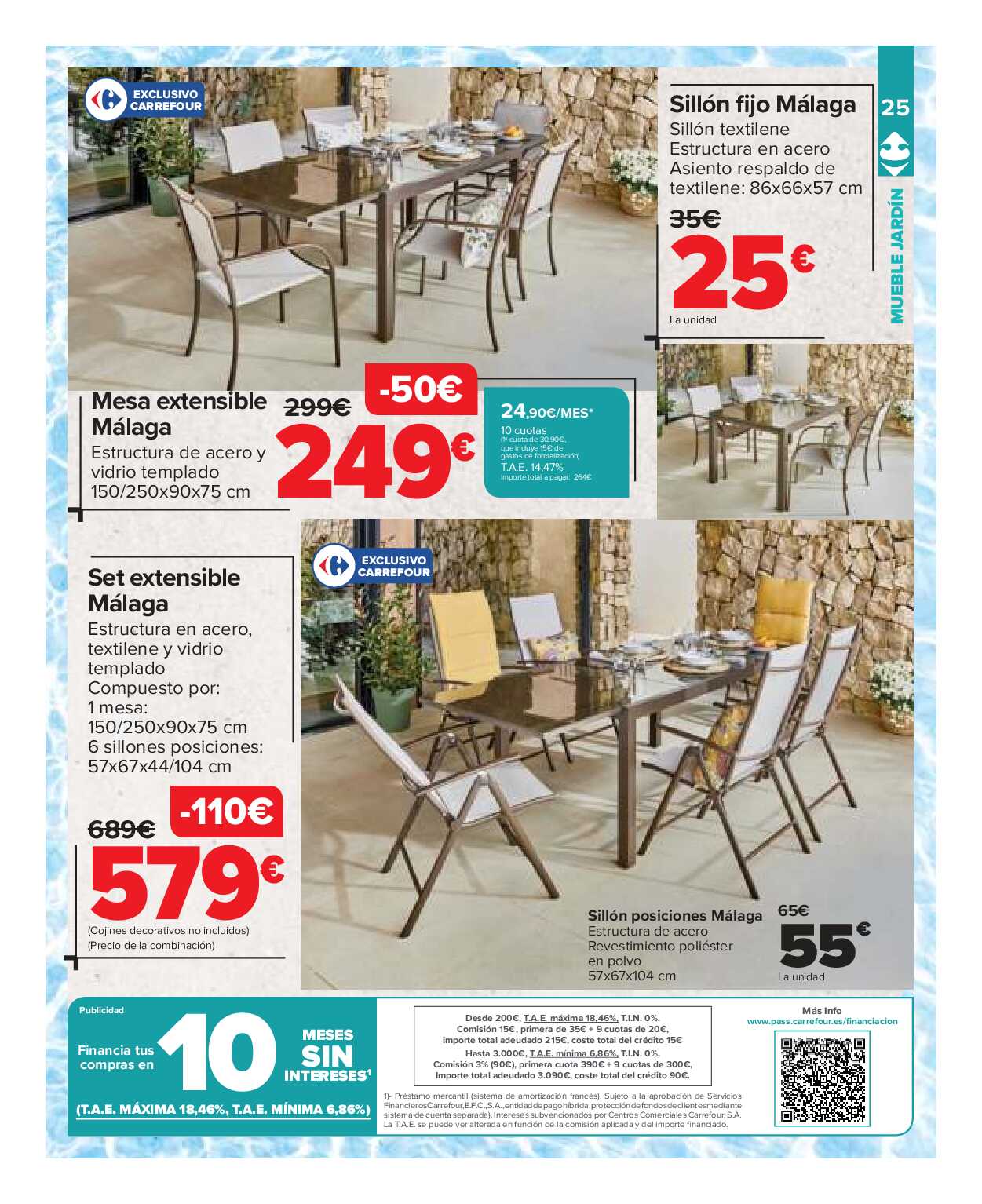 Catálogo piscinas y jardín Carrefour. Página 25