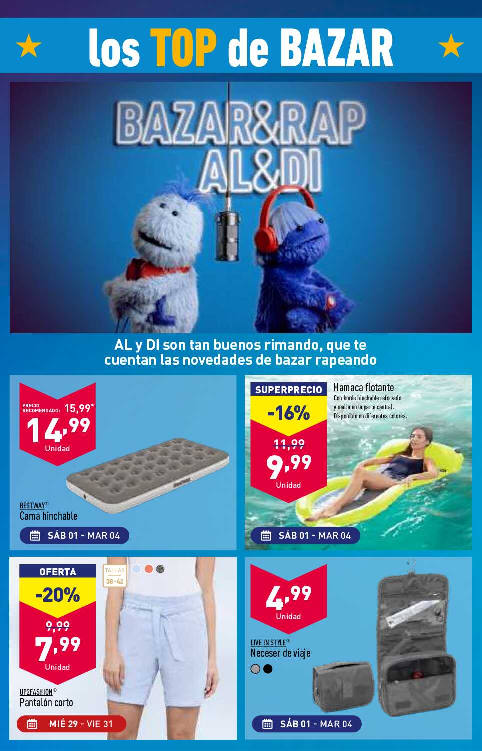 Folleto semanal Aldi. Página 16