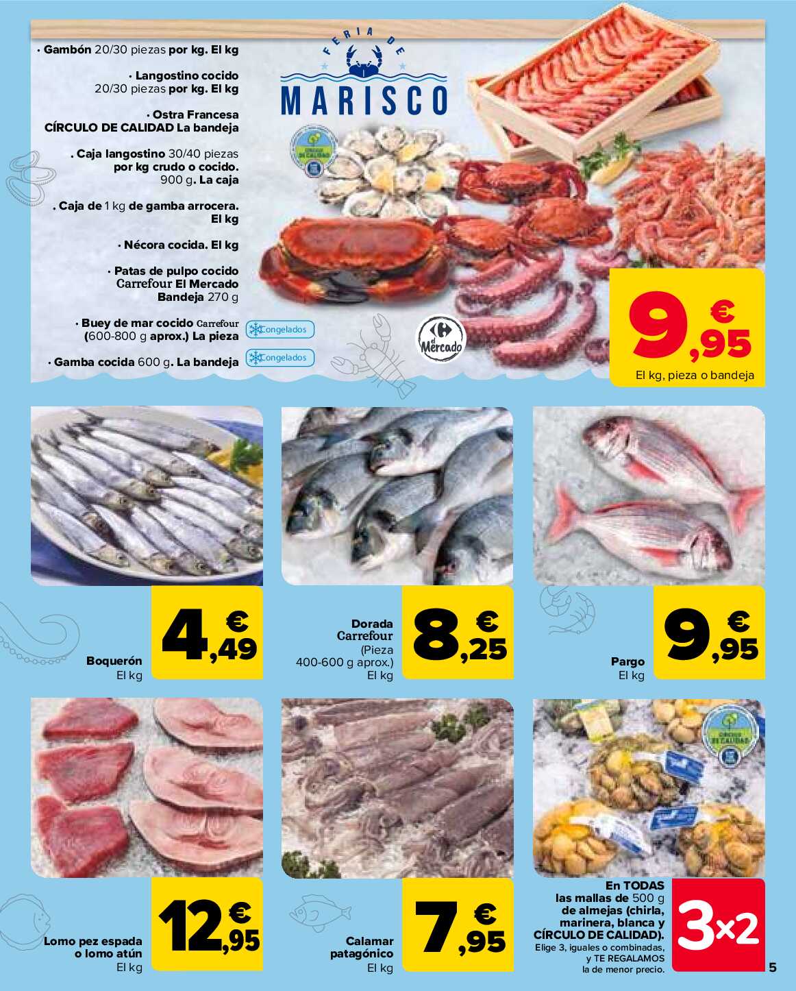 Folleto 3x2 Carrefour. Página 05