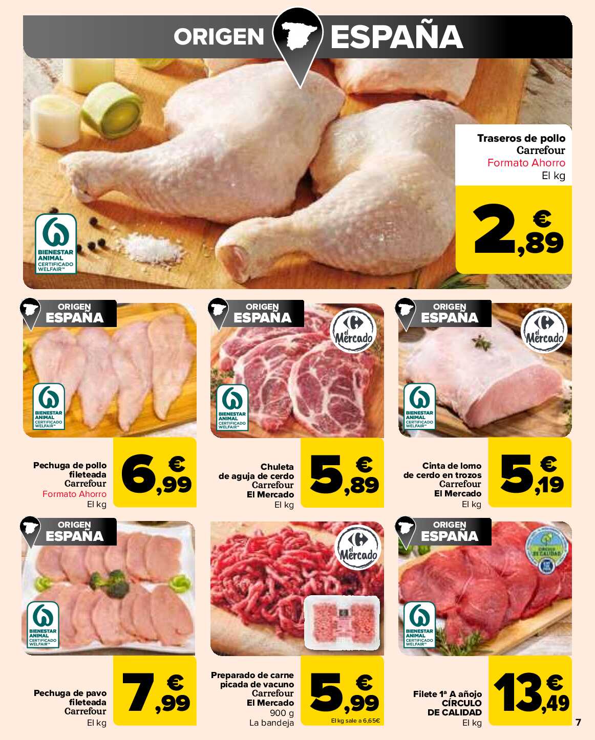 Folleto 3x2 Carrefour. Página 07