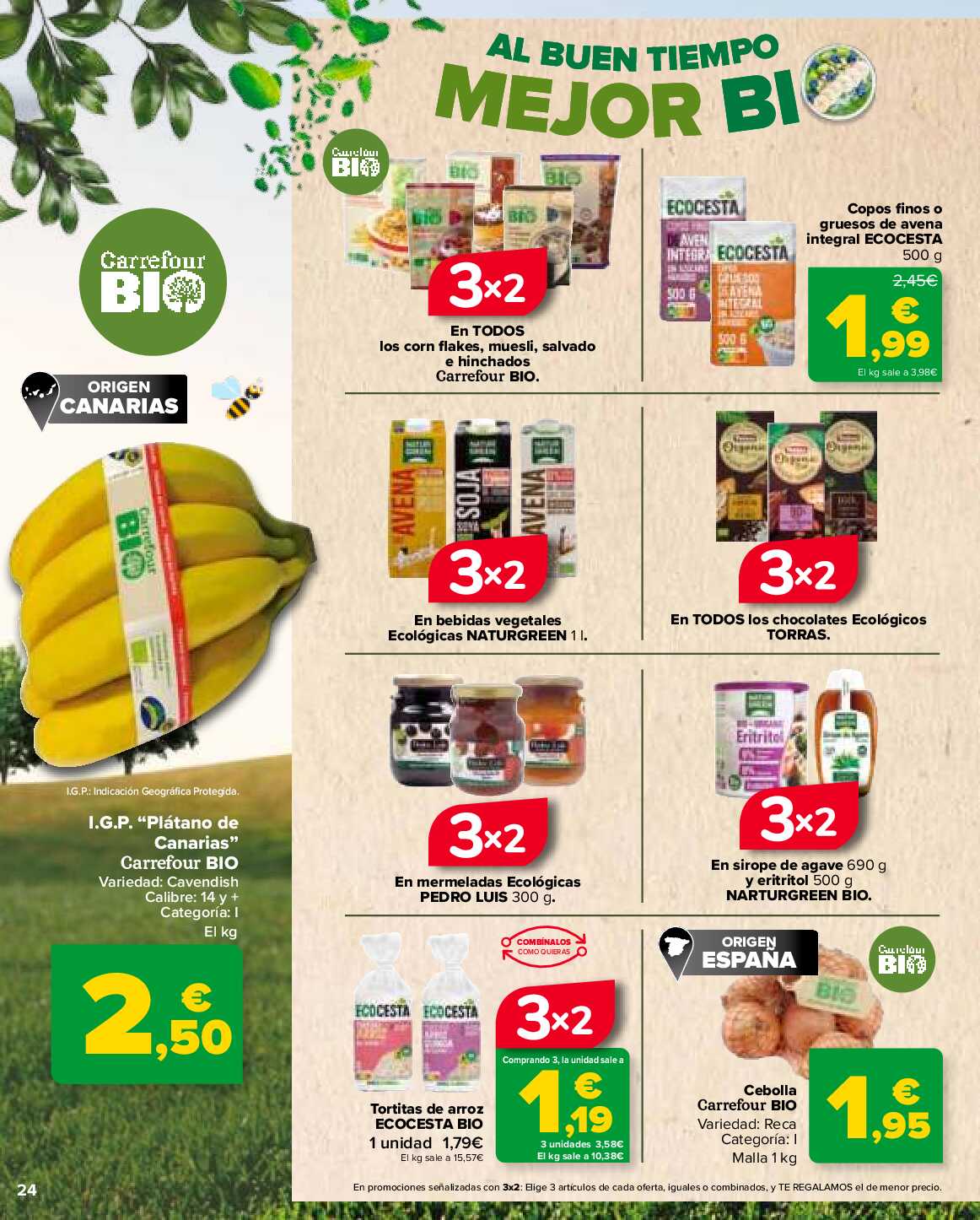 Folleto 3x2 Carrefour. Página 24