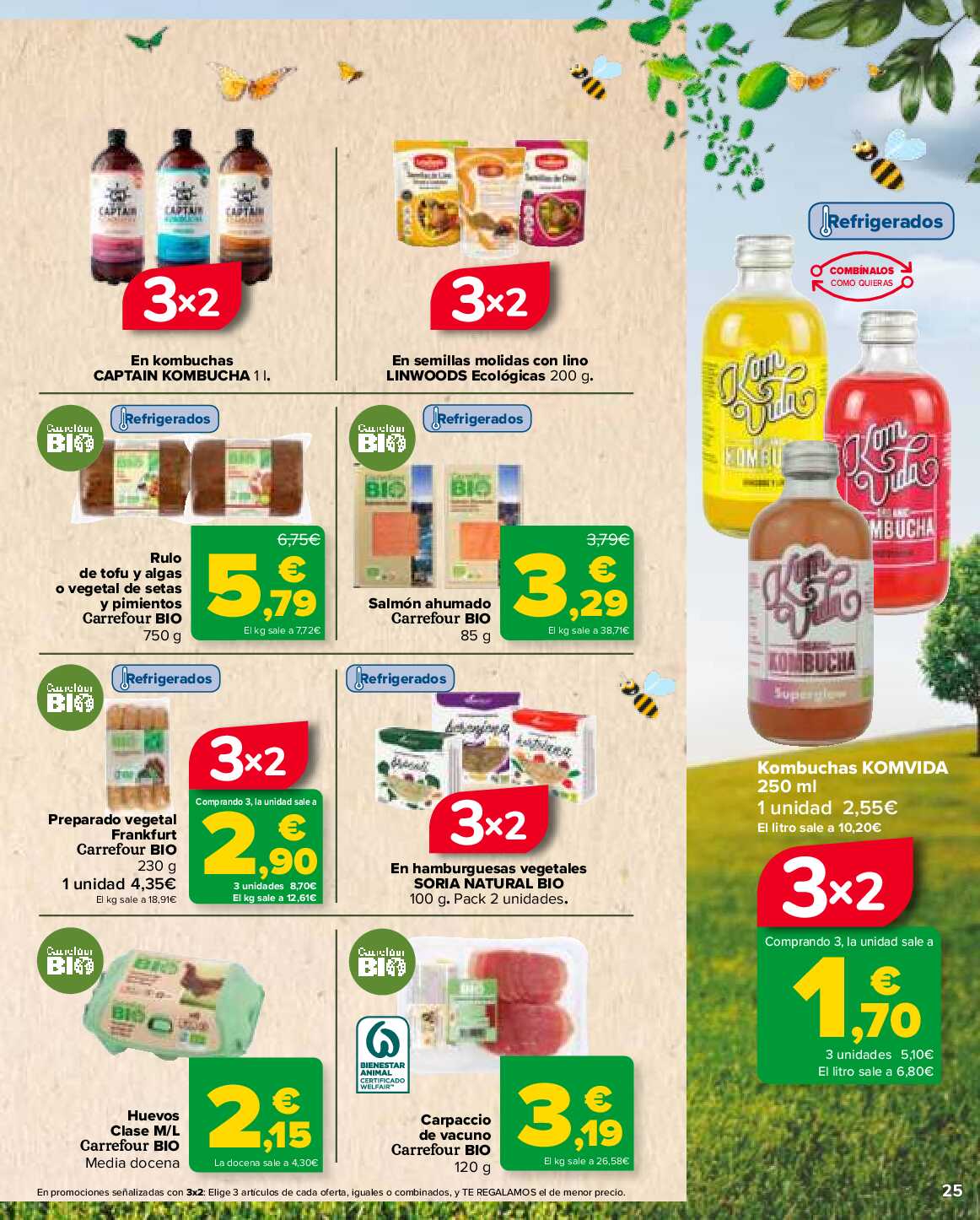 Folleto 3x2 Carrefour. Página 25