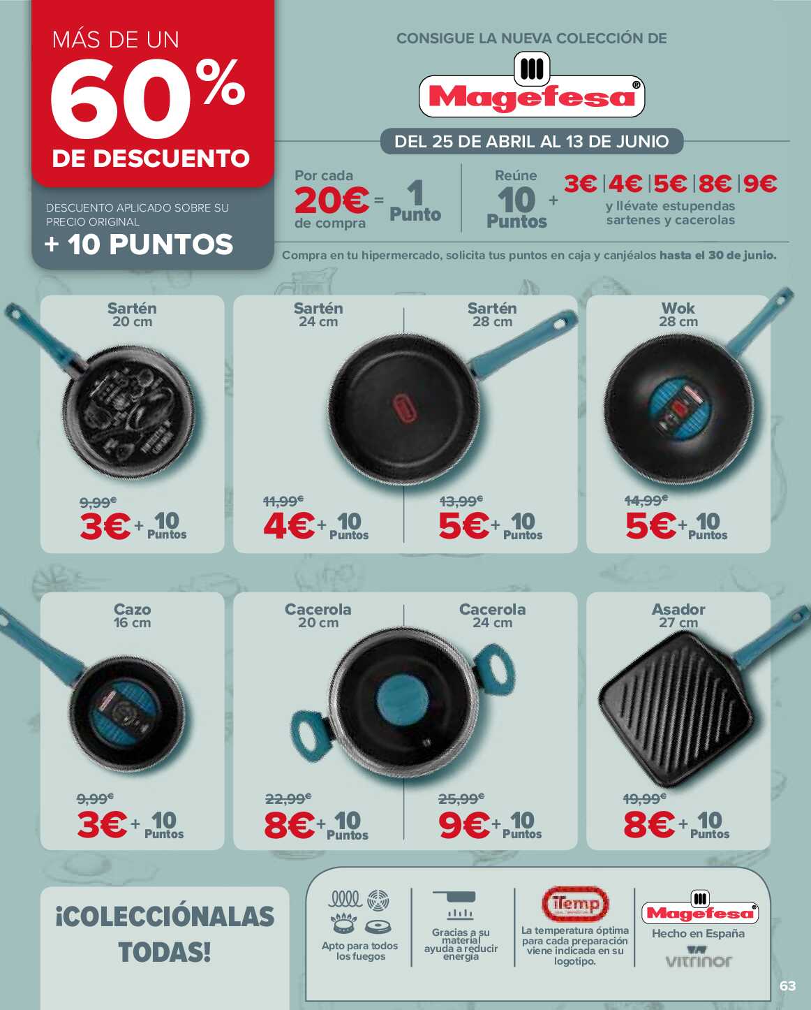 Folleto 3x2 Carrefour. Página 63