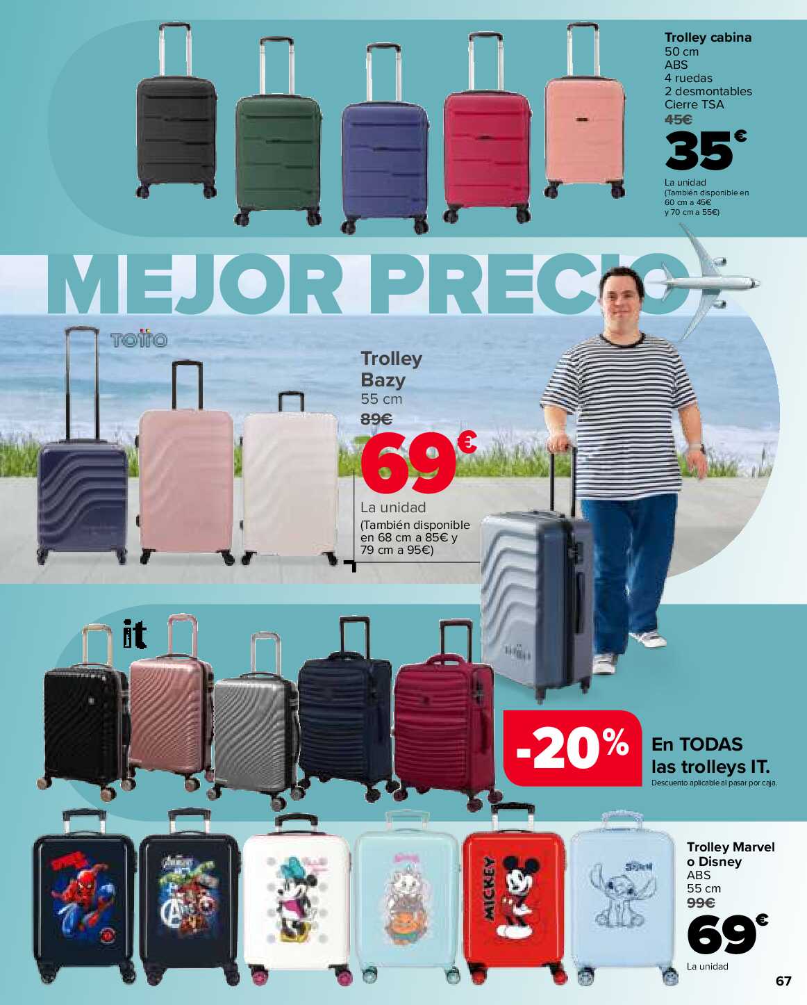 Folleto 3x2 Carrefour. Página 67