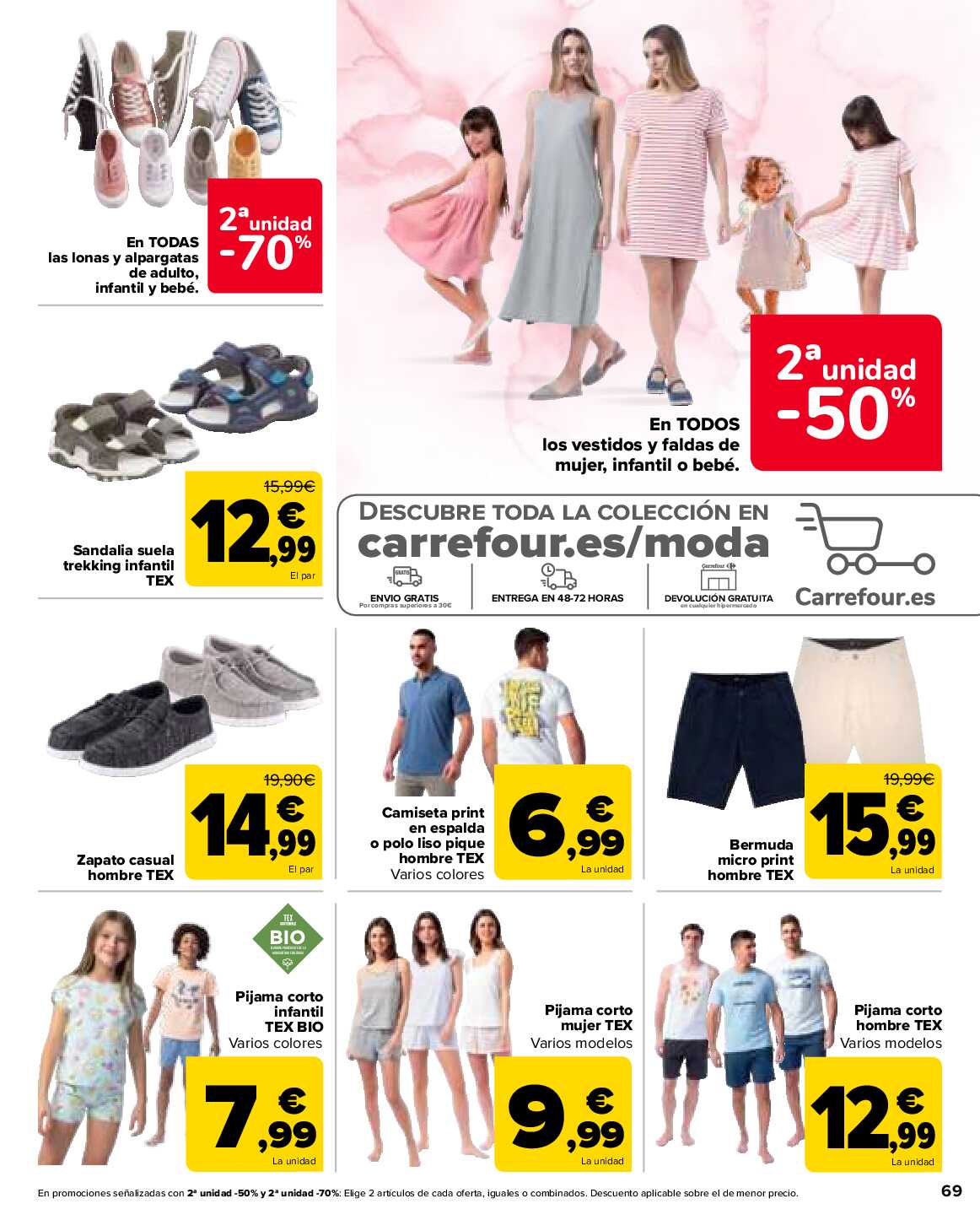 Folleto 3x2 Carrefour. Página 69