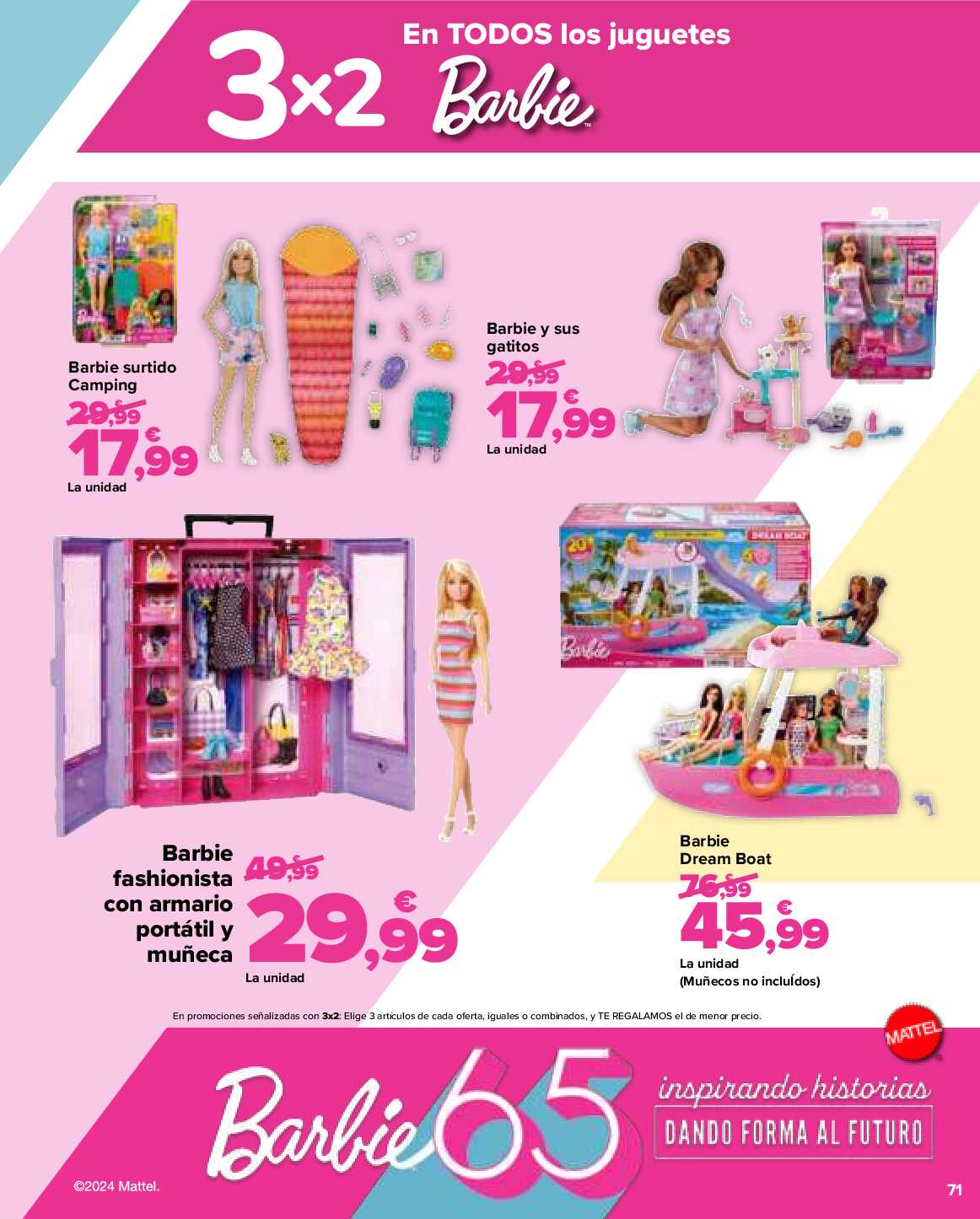 Folleto 3x2 Carrefour. Página 71