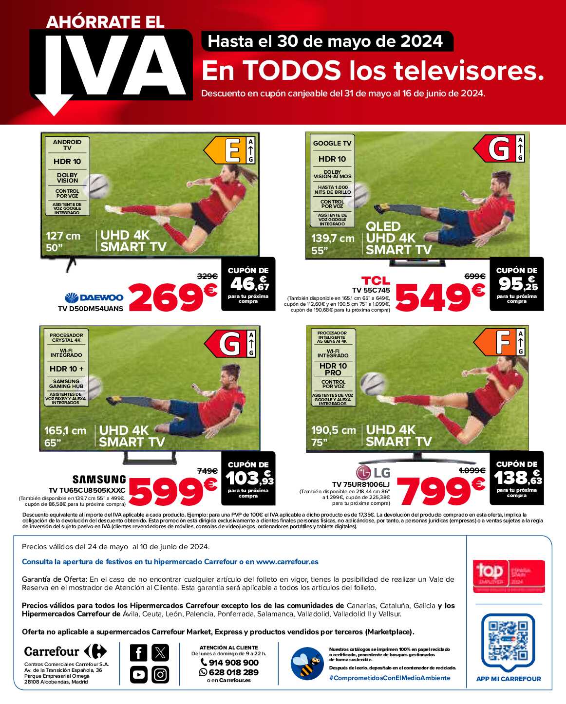 Folleto 3x2 Carrefour. Página 78