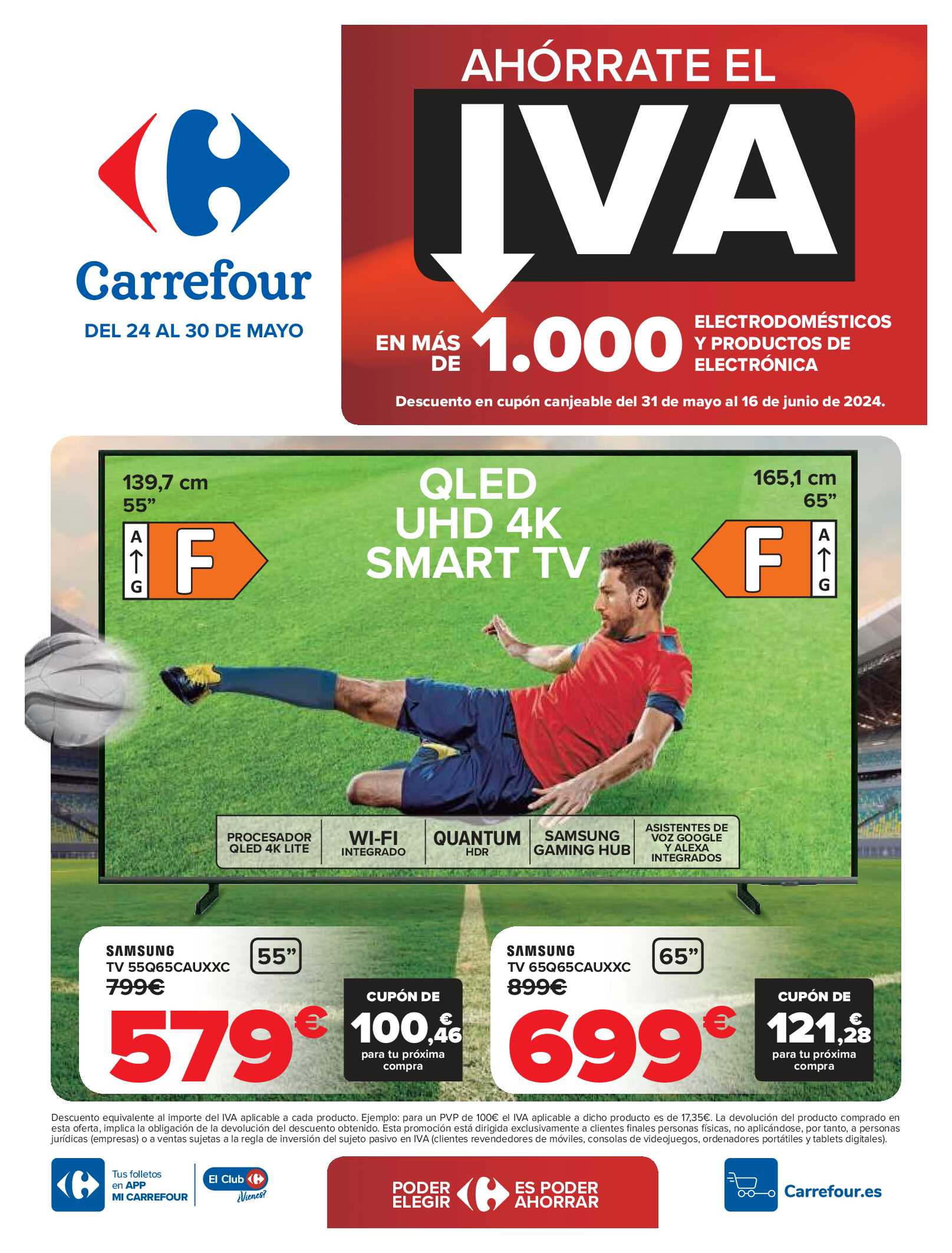 Ahórrate el IVA Carrefour. Página 01