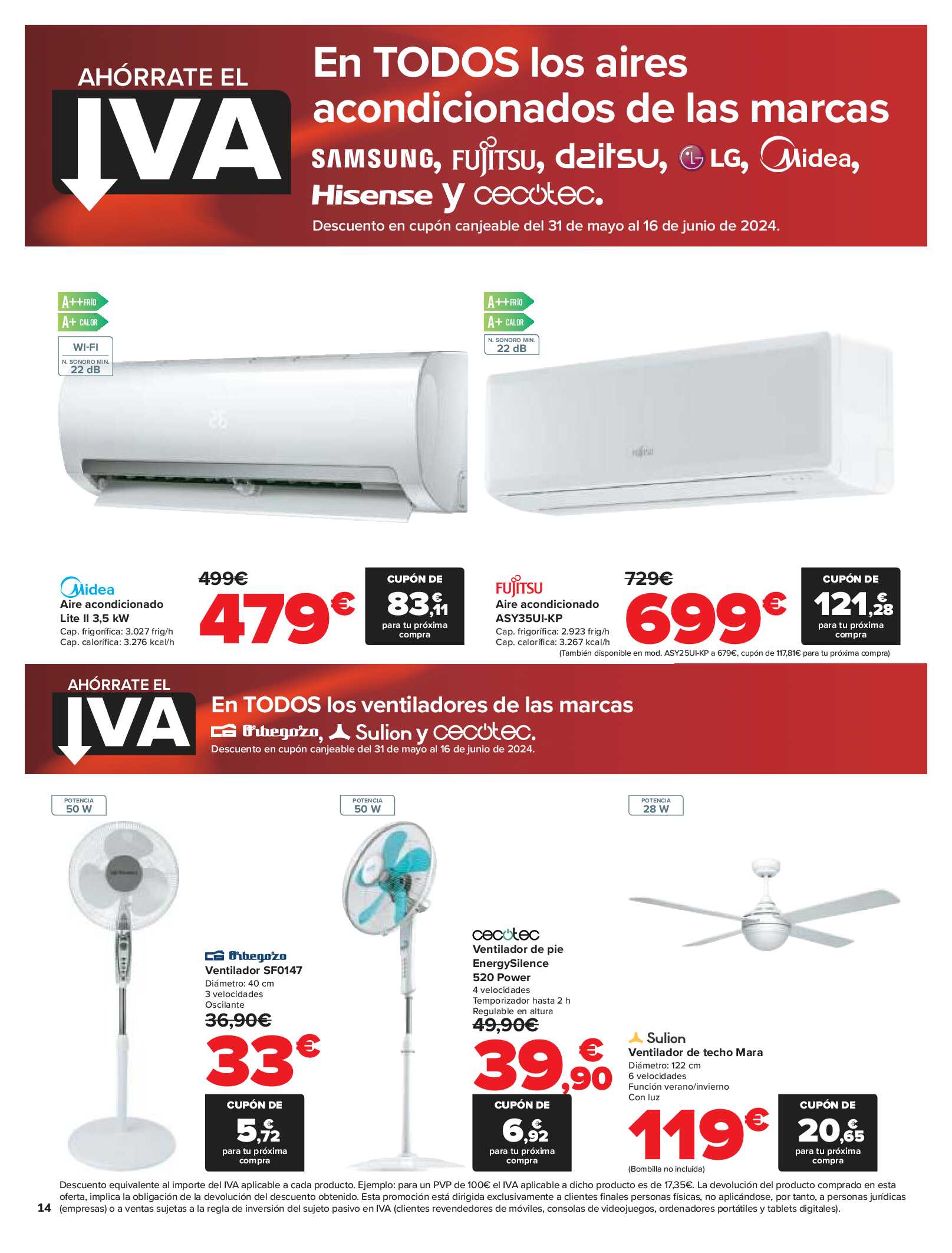 Ahórrate el IVA Carrefour. Página 14
