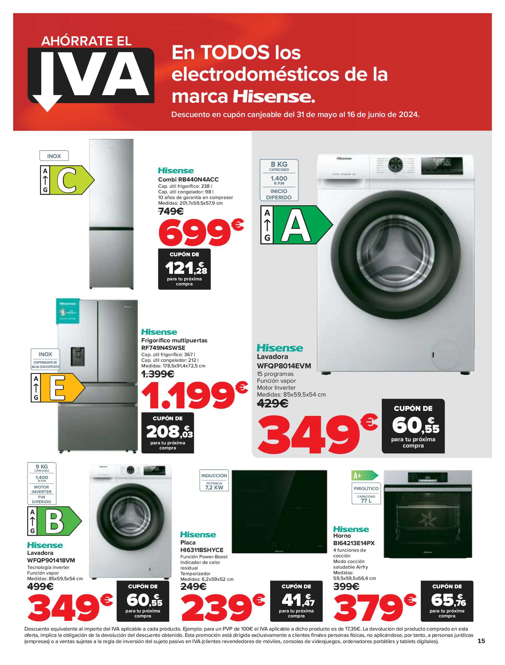 Ahórrate el IVA Carrefour. Página 15