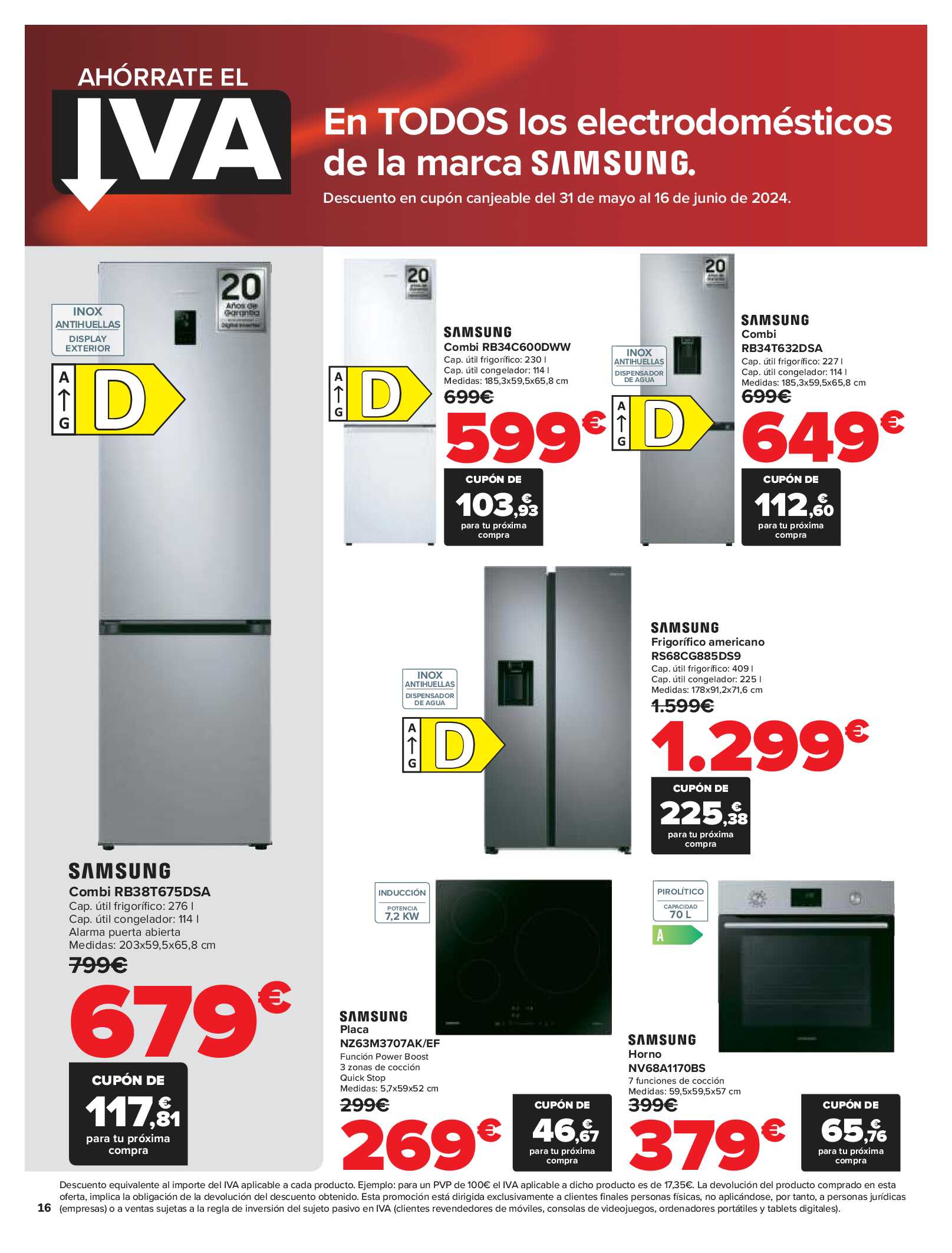 Ahórrate el IVA Carrefour. Página 16