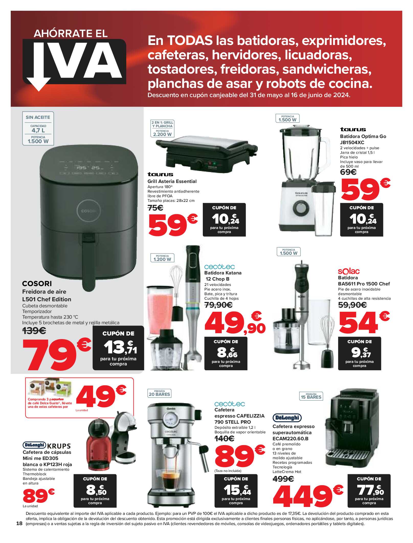 Ahórrate el IVA Carrefour. Página 18