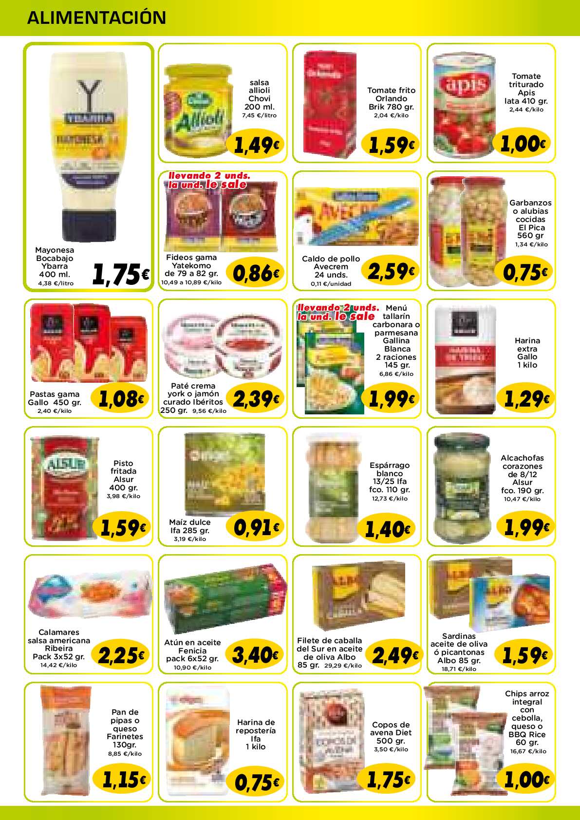 Ofertas supermercado Piedra. Página 06