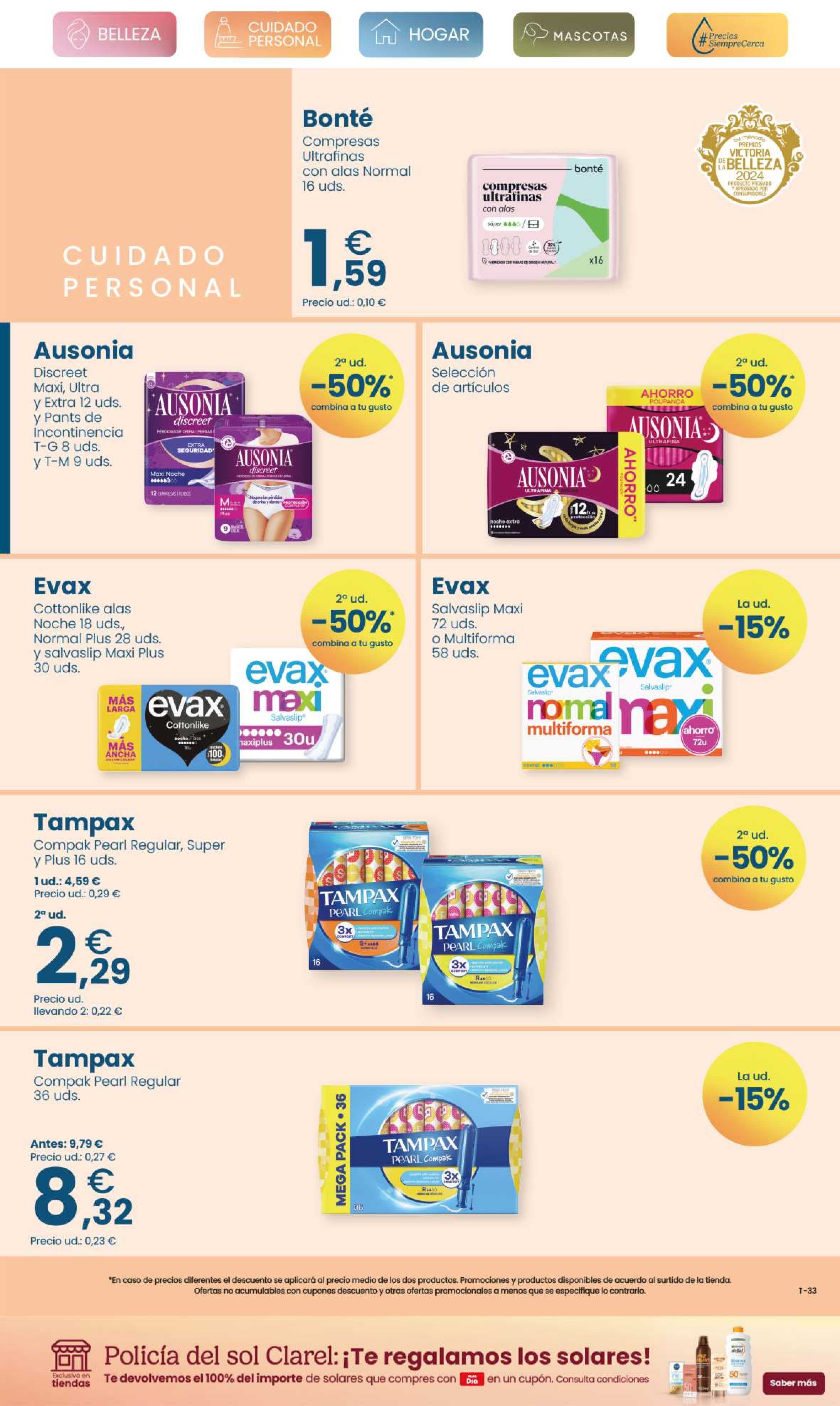 Ofertas quincenales Clarel. Página 07