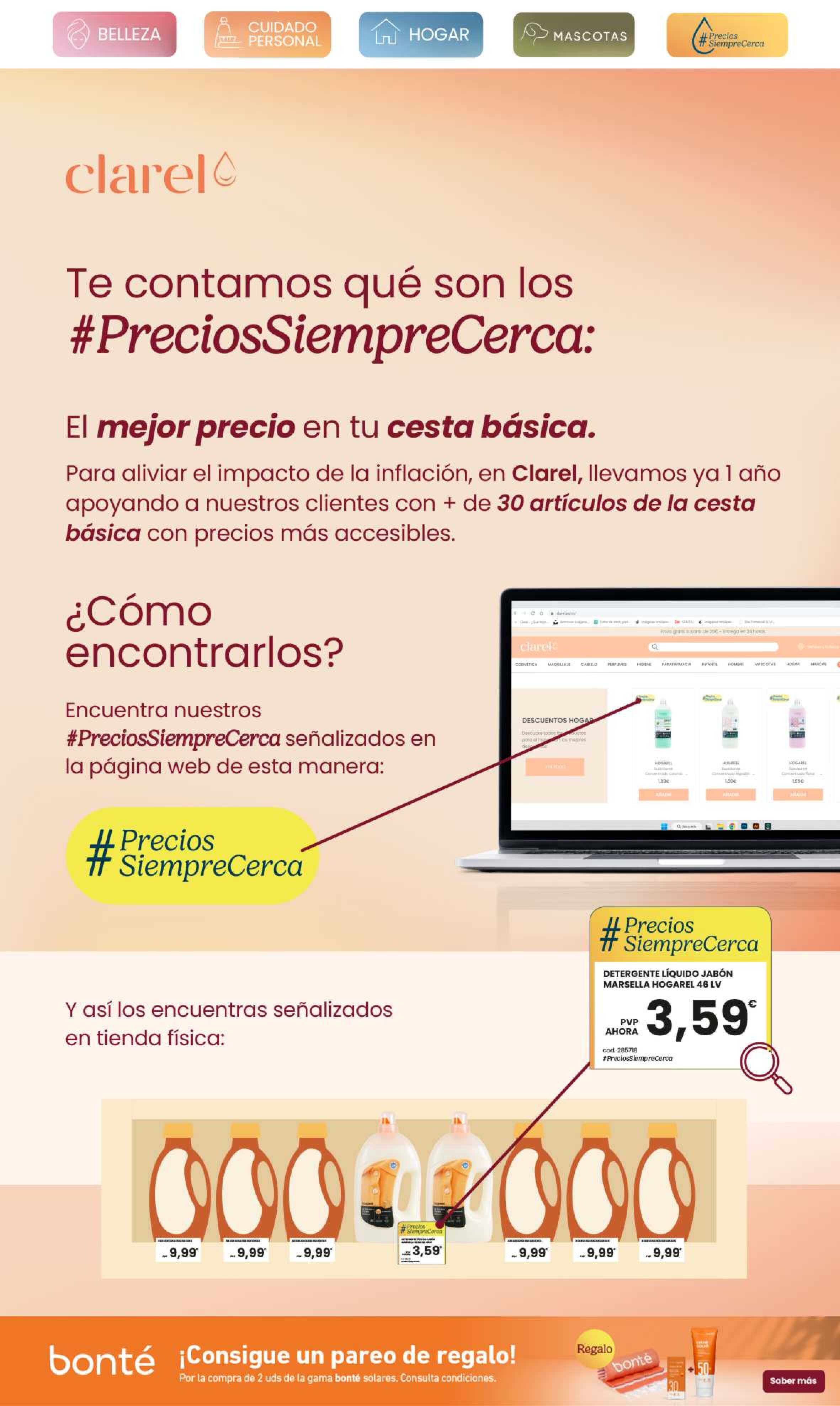 Ofertas quincenales Clarel. Página 14