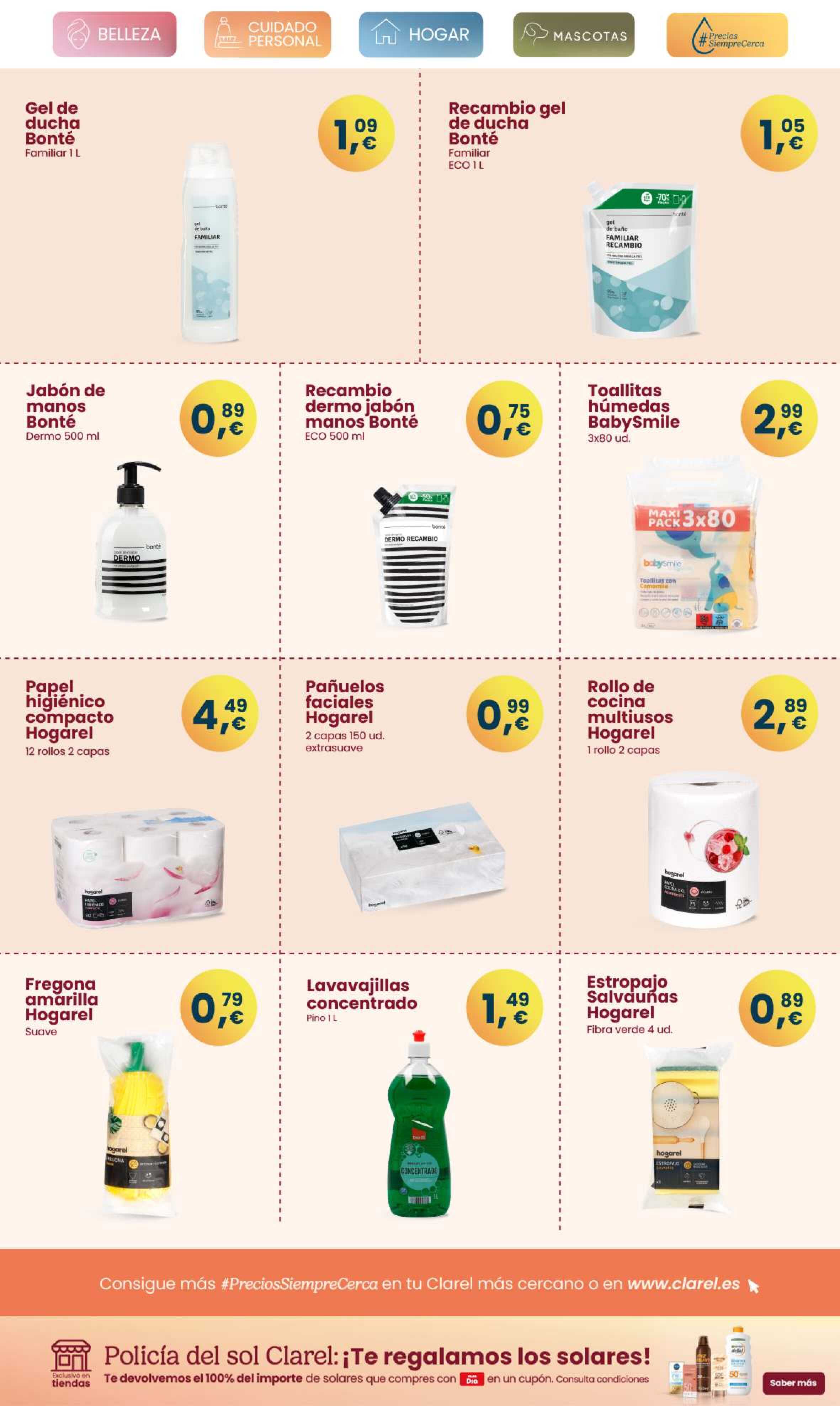 Ofertas quincenales Clarel. Página 15