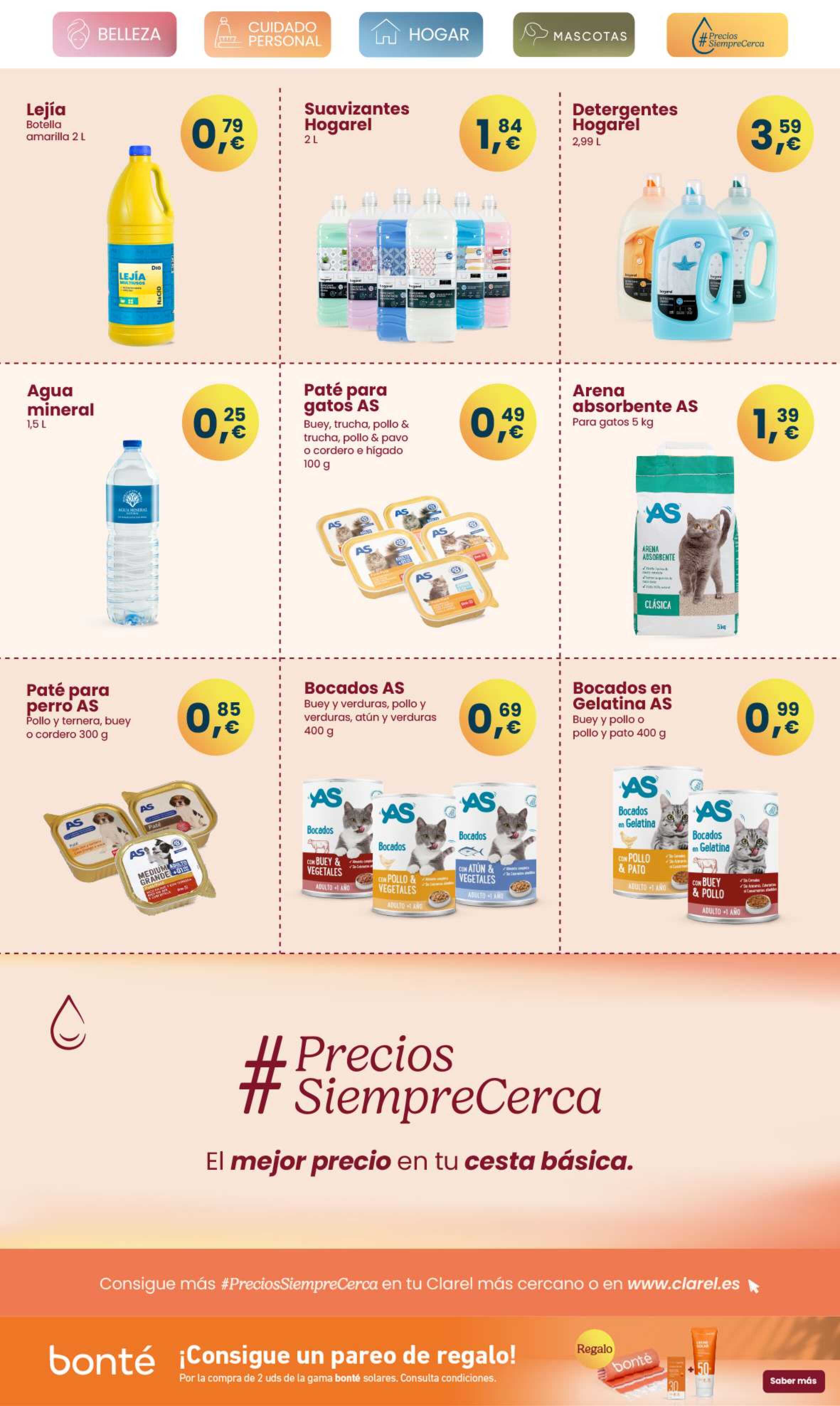 Ofertas quincenales Clarel. Página 16