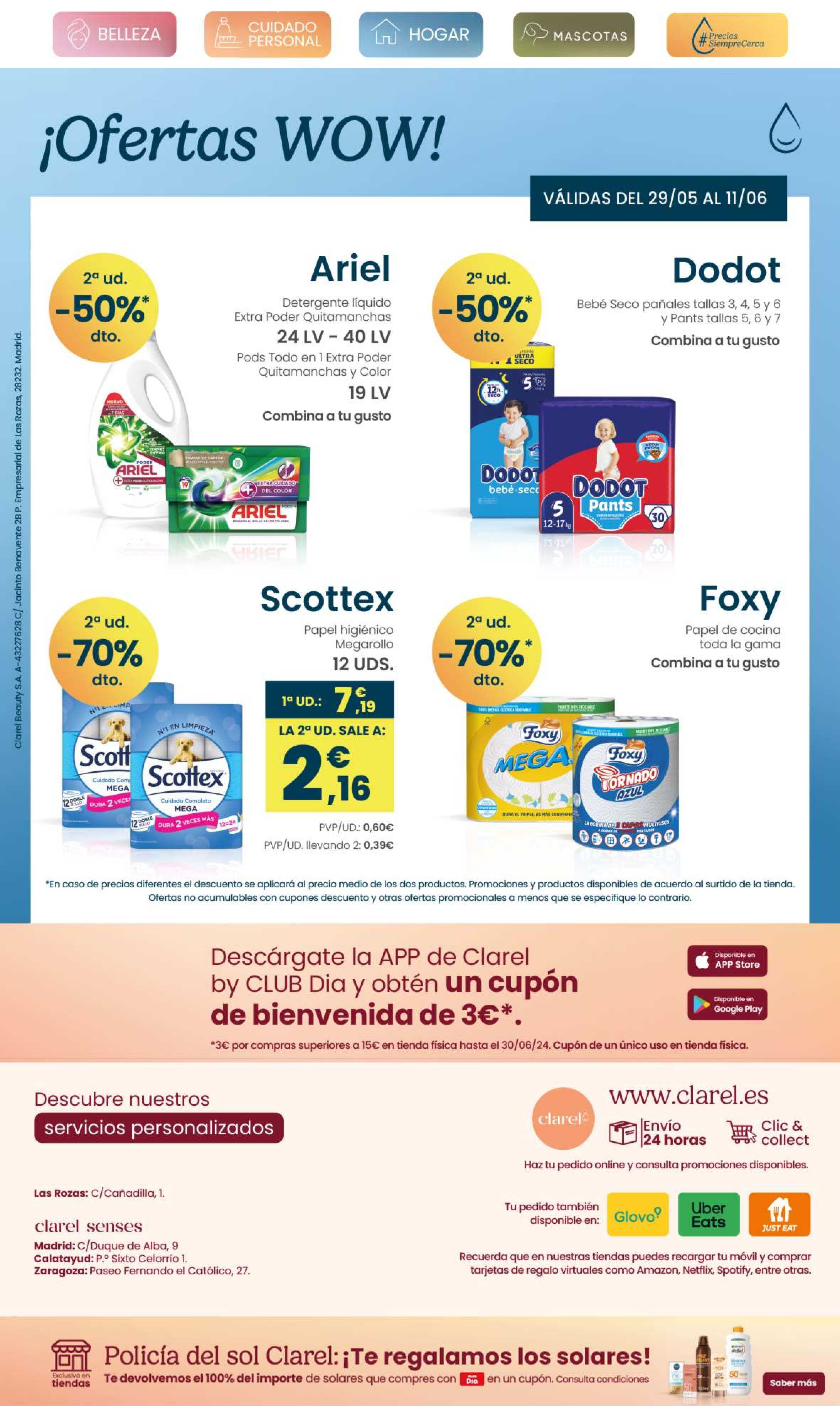 Ofertas quincenales Clarel. Página 17