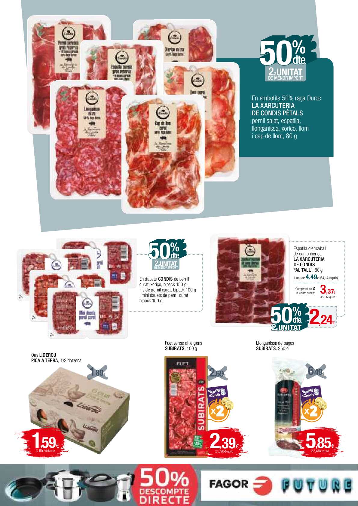 Catálogo de ofertas Condis. Página 04