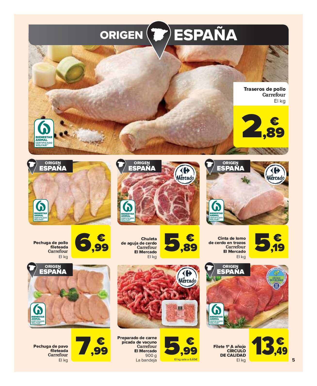 Catálogo de ofertas 3x2 Carrefour Market. Página 05