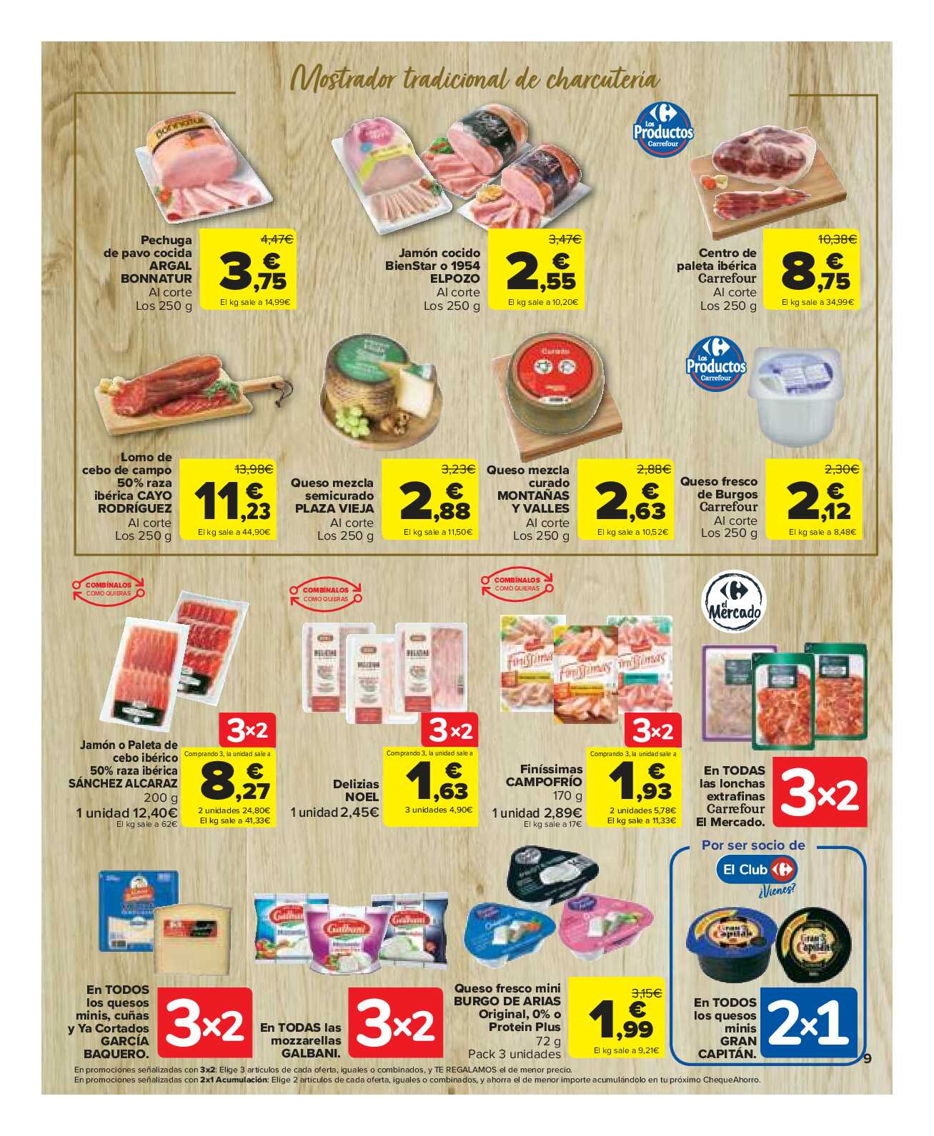Catálogo de ofertas 3x2 Carrefour Market. Página 09