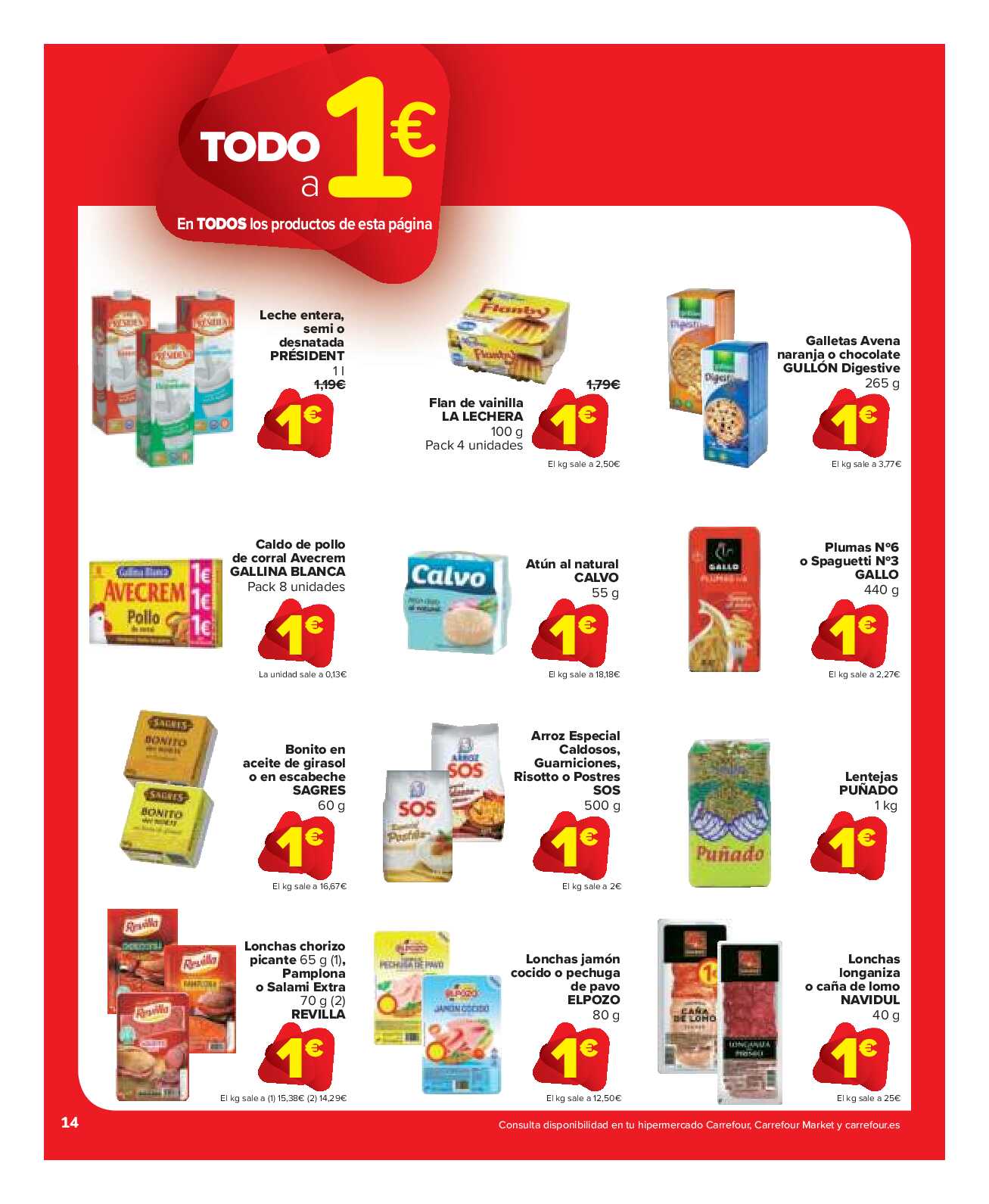 Catálogo de ofertas 3x2 Carrefour Market. Página 14