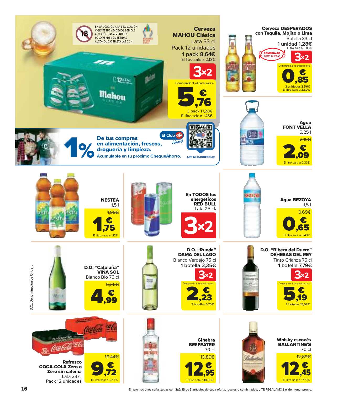 Catálogo de ofertas 3x2 Carrefour Market. Página 16