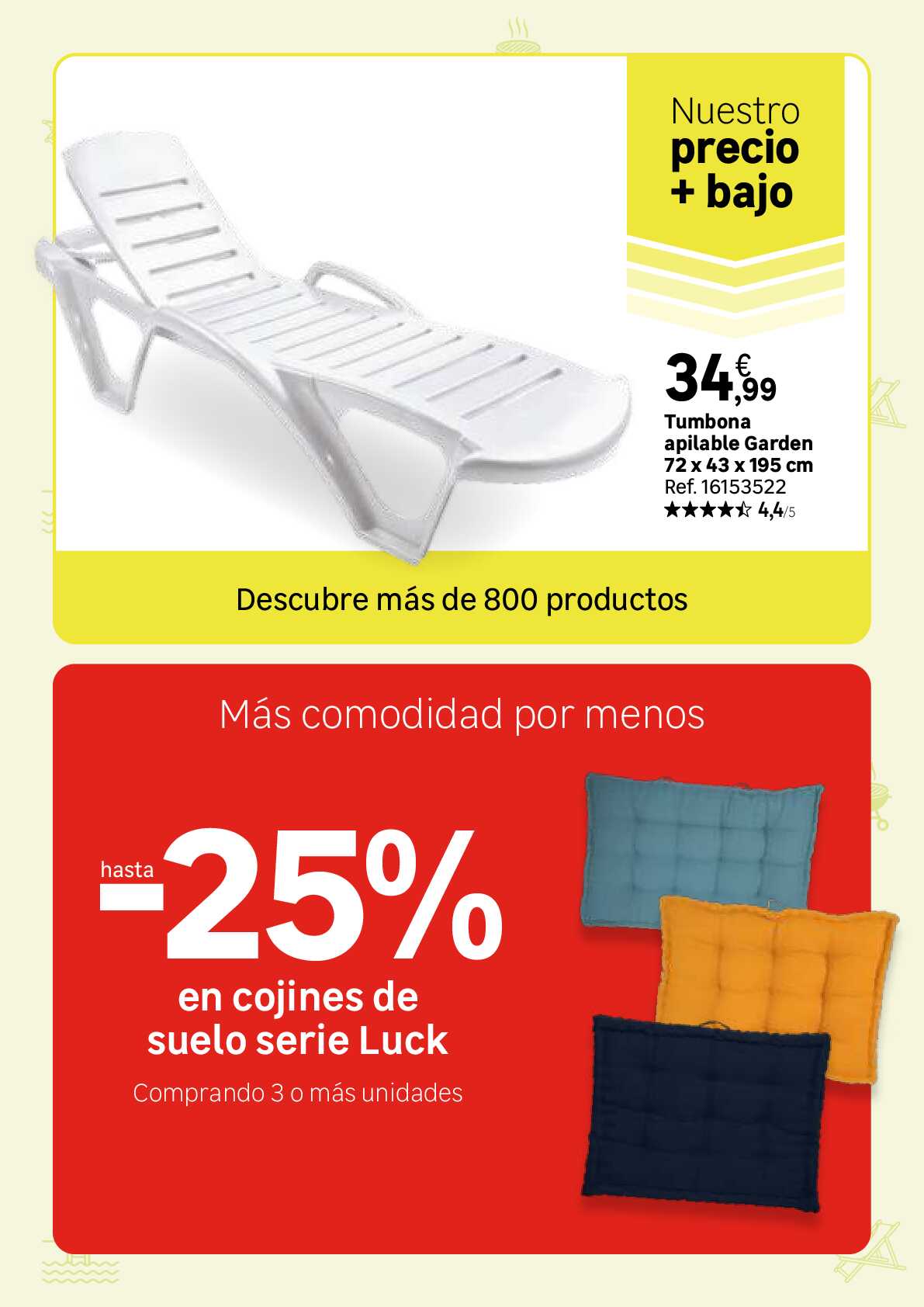 Modo vacaciones. Ofertas hasta -30% Leroy Merlin. Página 05