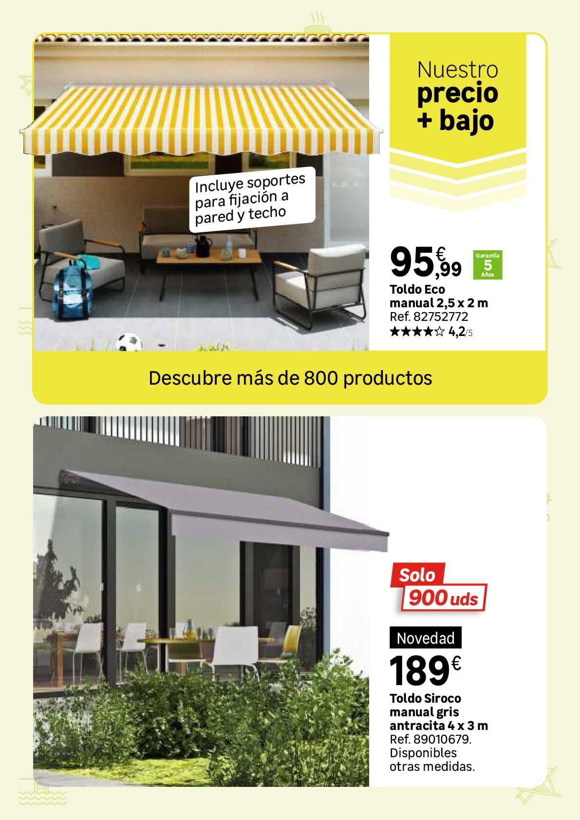 Modo vacaciones. Ofertas hasta -30% Leroy Merlin. Página 08