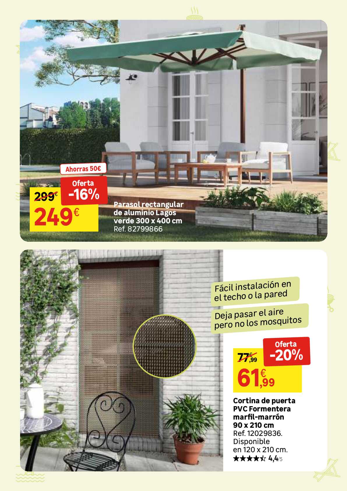 Modo vacaciones. Ofertas hasta -30% Leroy Merlin. Página 09