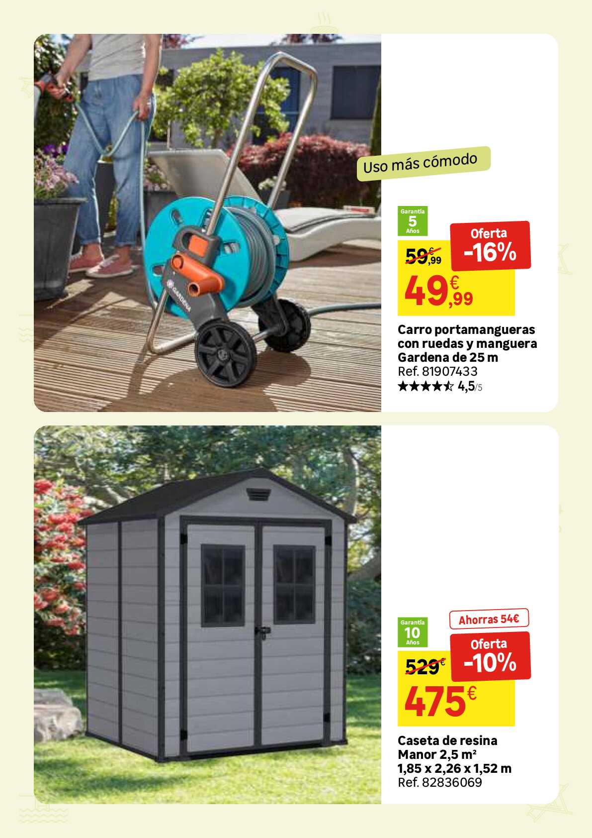 Modo vacaciones. Ofertas hasta -30% Leroy Merlin. Página 24