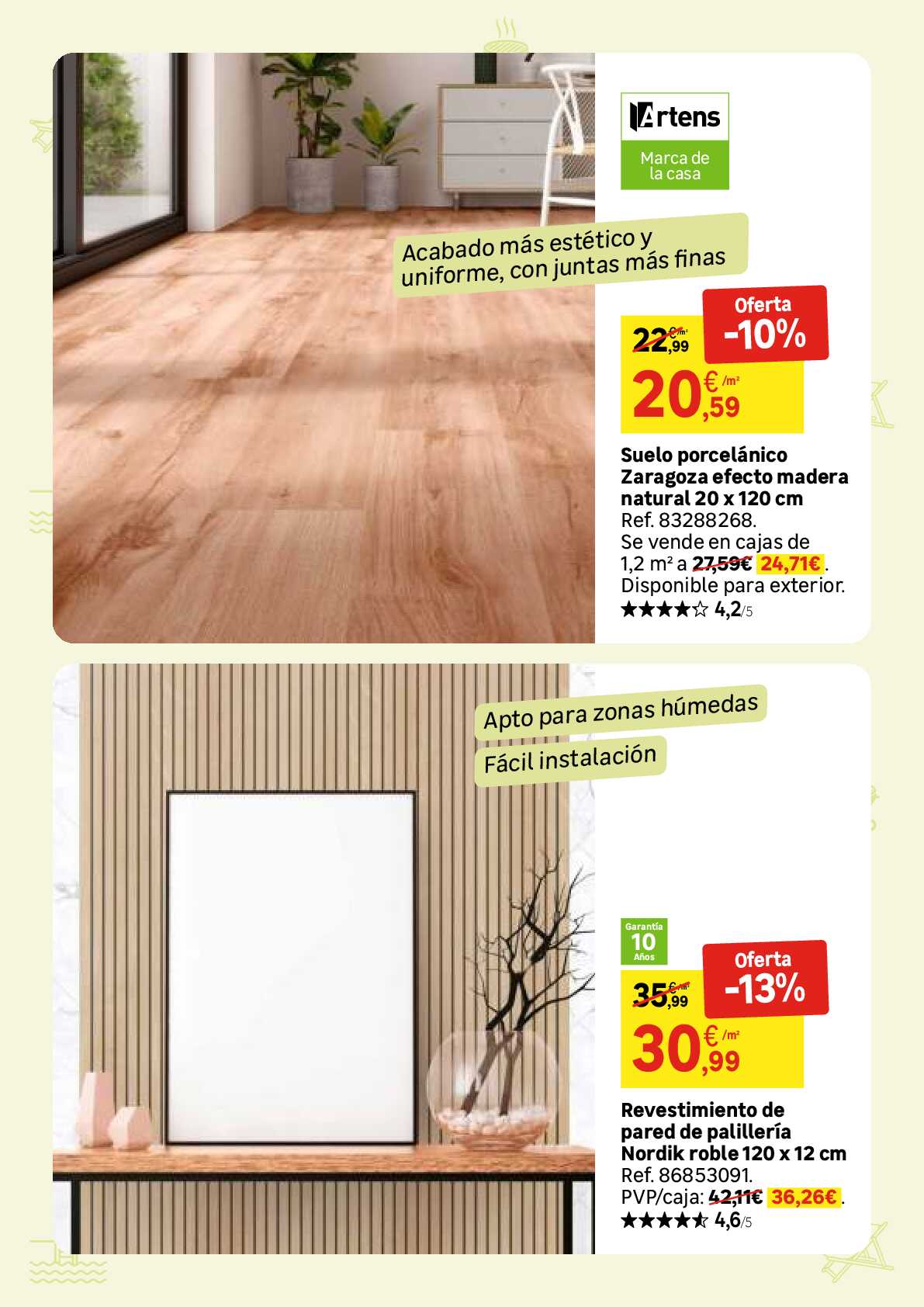 Modo vacaciones. Ofertas hasta -30% Leroy Merlin. Página 34