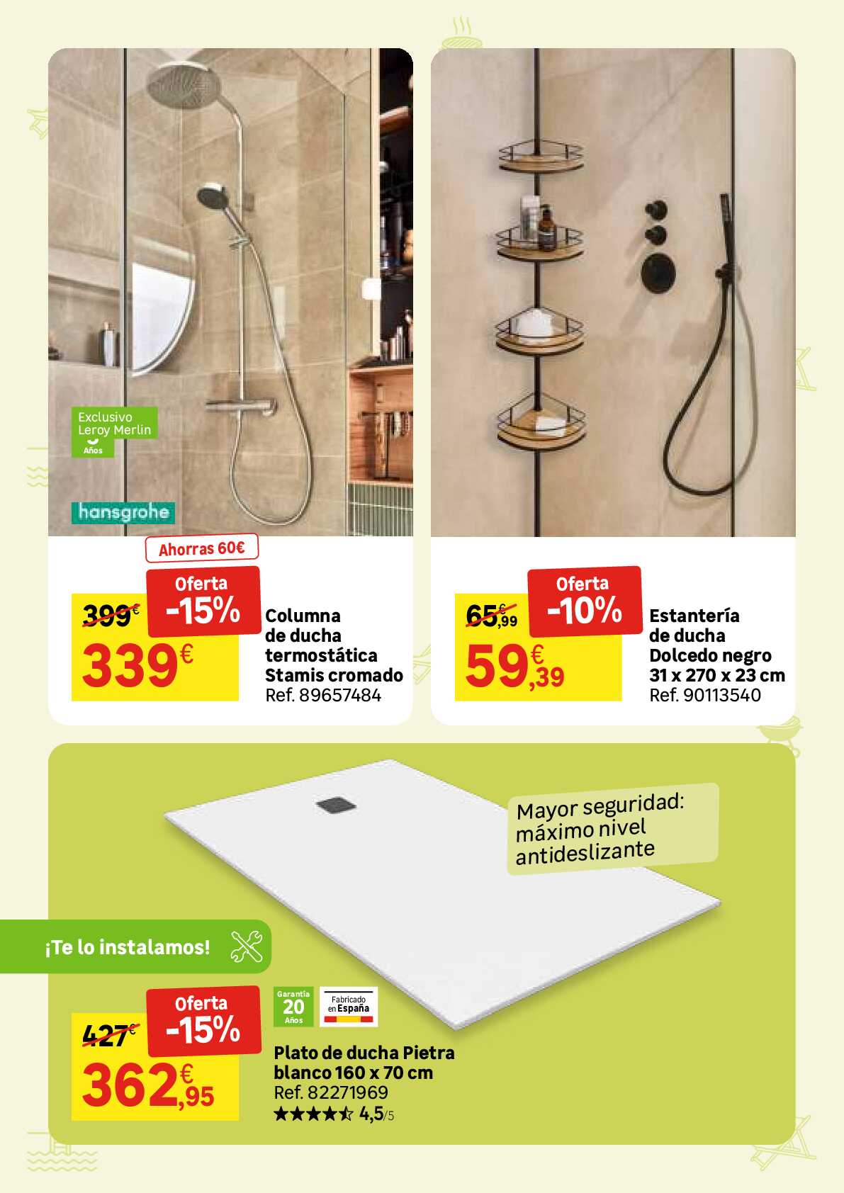 Modo vacaciones. Ofertas hasta -30% Leroy Merlin. Página 44