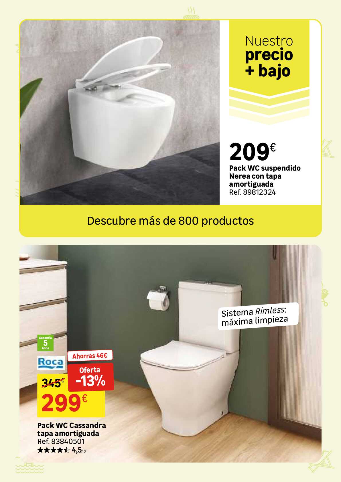 Modo vacaciones. Ofertas hasta -30% Leroy Merlin. Página 45