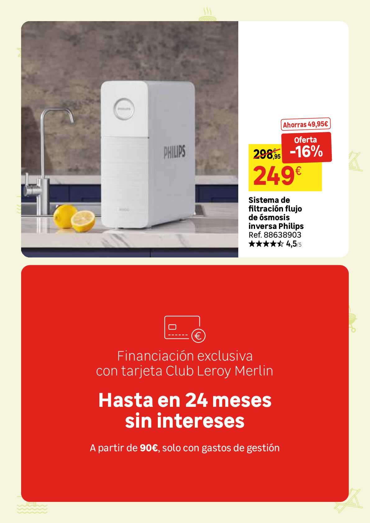 Modo vacaciones. Ofertas hasta -30% Leroy Merlin. Página 49