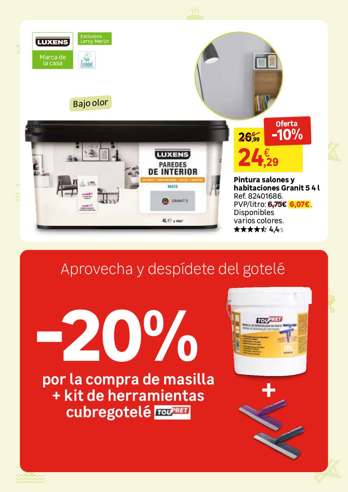Modo vacaciones. Ofertas hasta -30% Leroy Merlin. Página 53