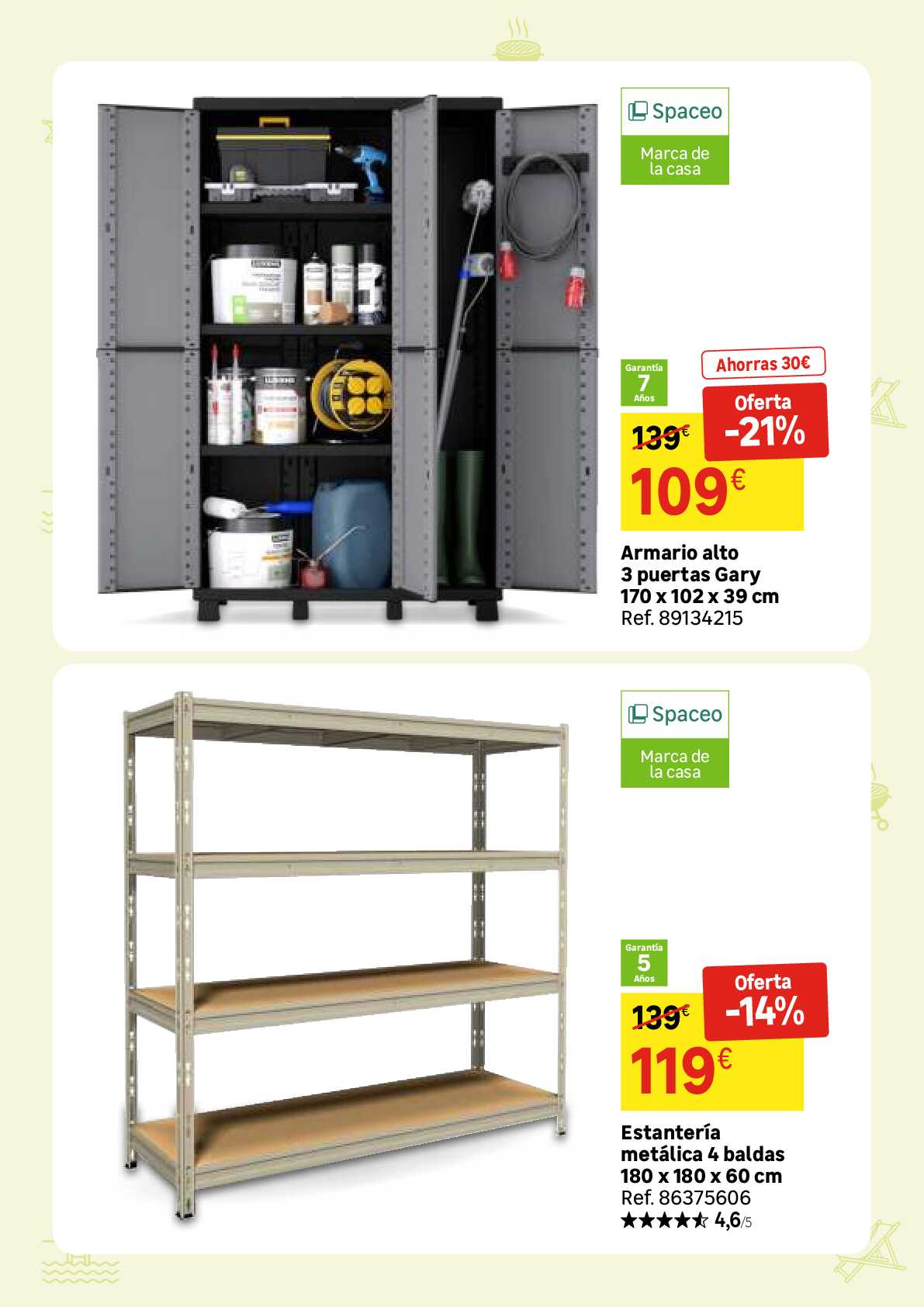 Modo vacaciones. Ofertas hasta -30% Leroy Merlin. Página 65