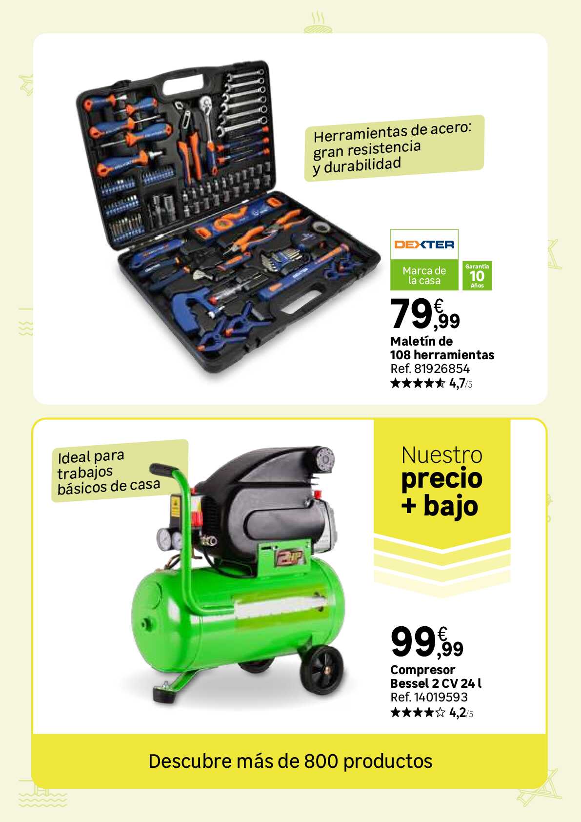 Modo vacaciones. Ofertas hasta -30% Leroy Merlin. Página 68