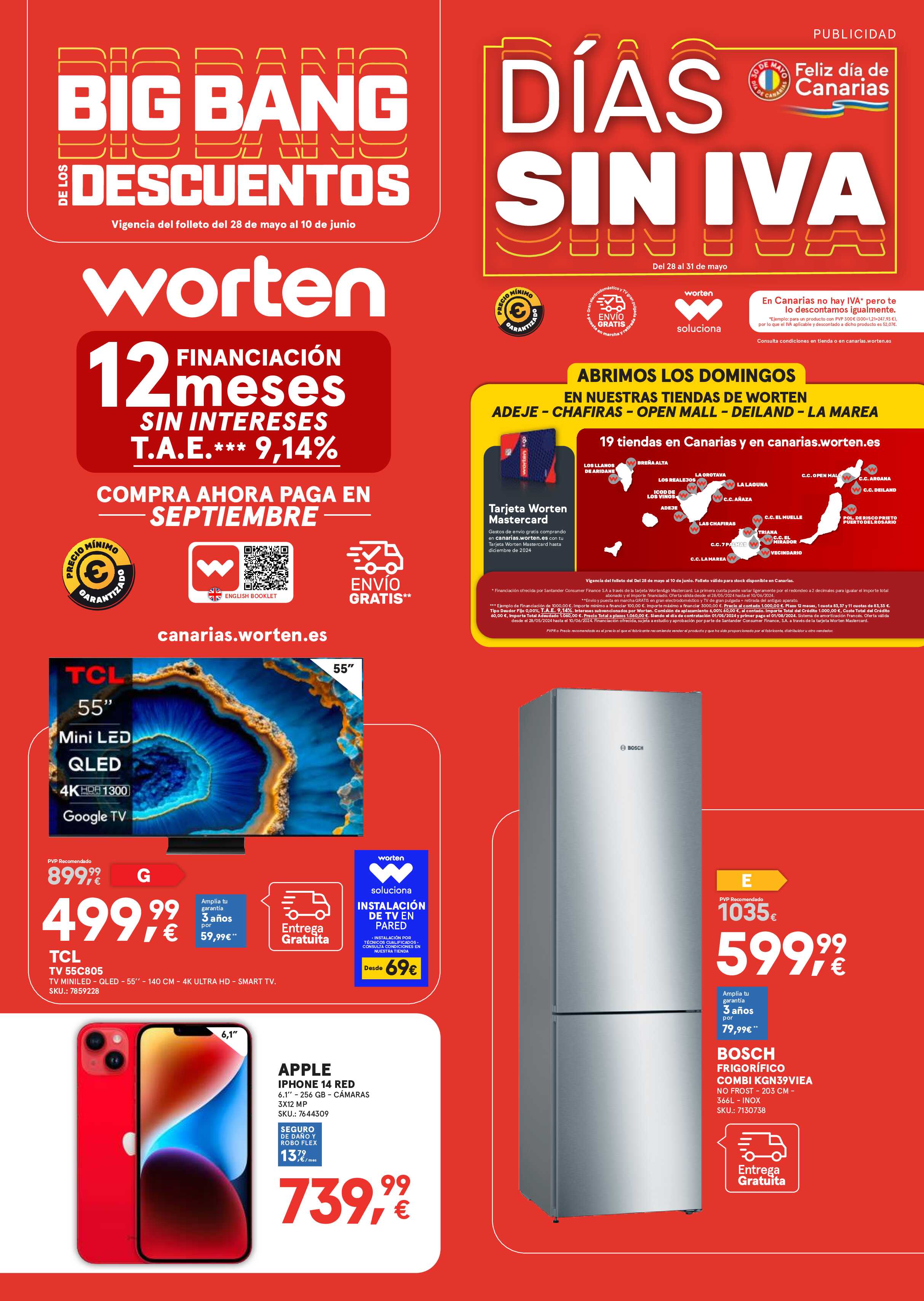 Días sin IVA Worten. Página 01