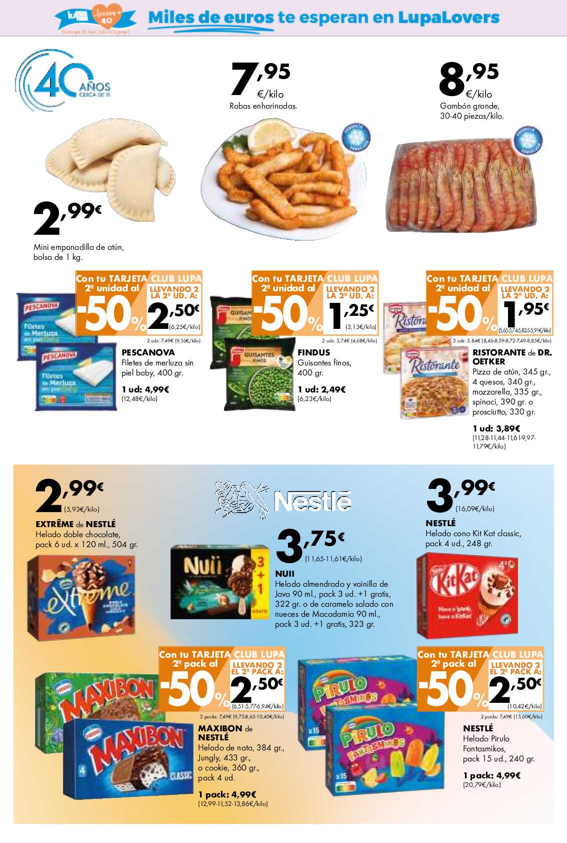 Ofertas supermercado Lupa. Página 18