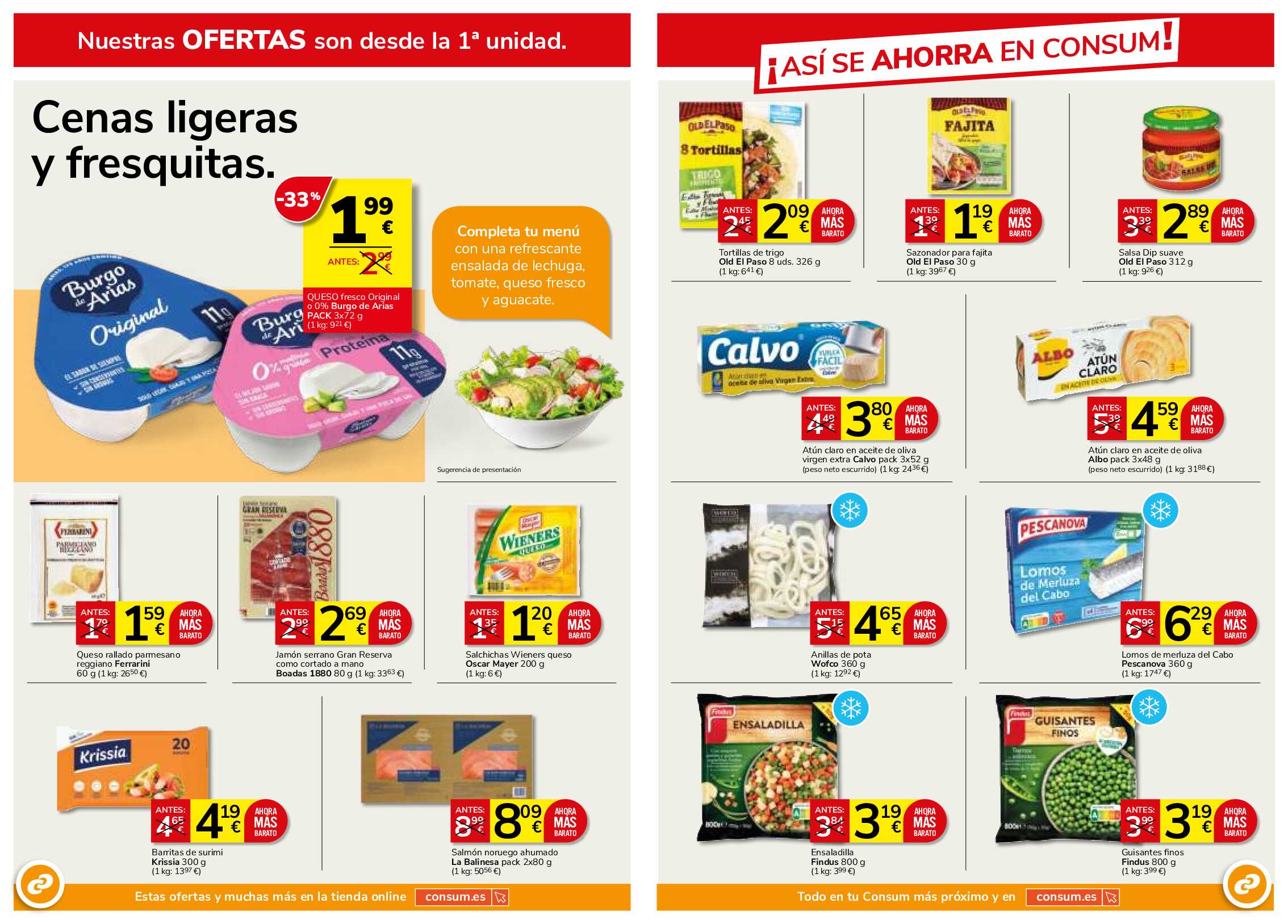 Folleto de ofertas Consum. Página 06