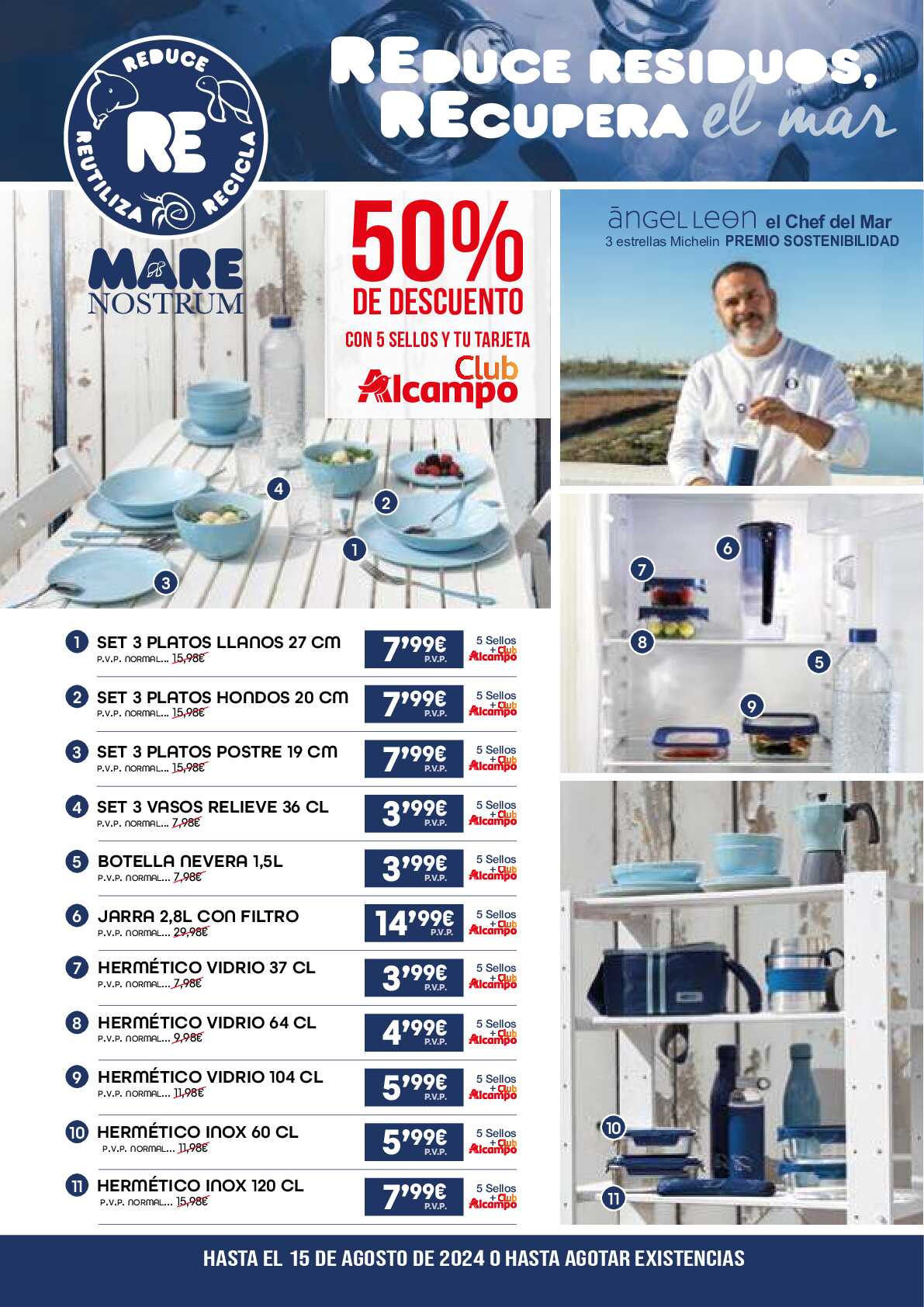 Este aniversario sales ganando Alcampo. Página 03