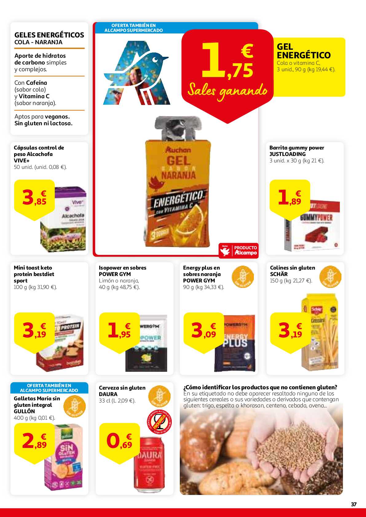 Este aniversario sales ganando Alcampo. Página 37