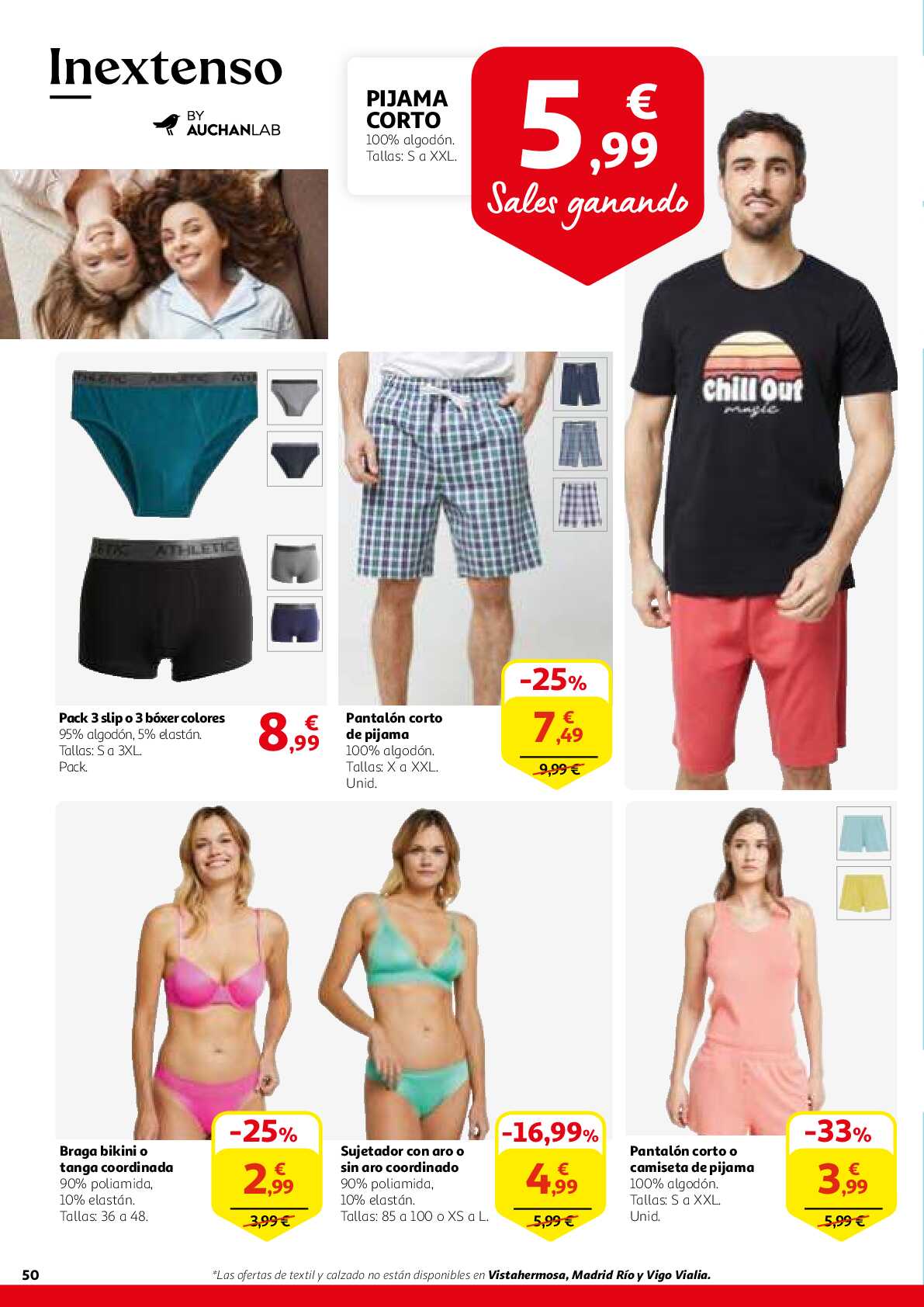 Este aniversario sales ganando Alcampo. Página 50