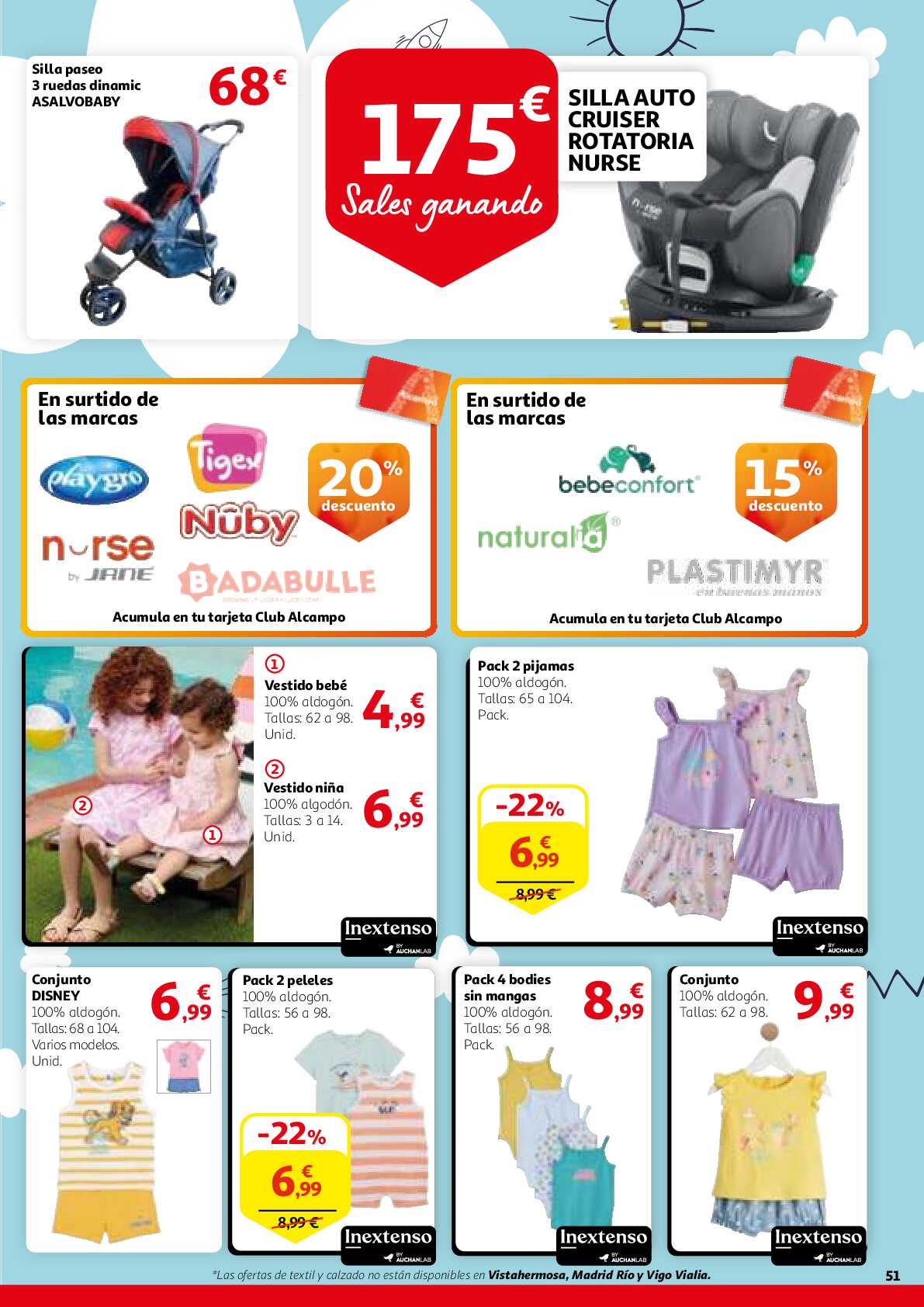 Este aniversario sales ganando Alcampo. Página 51