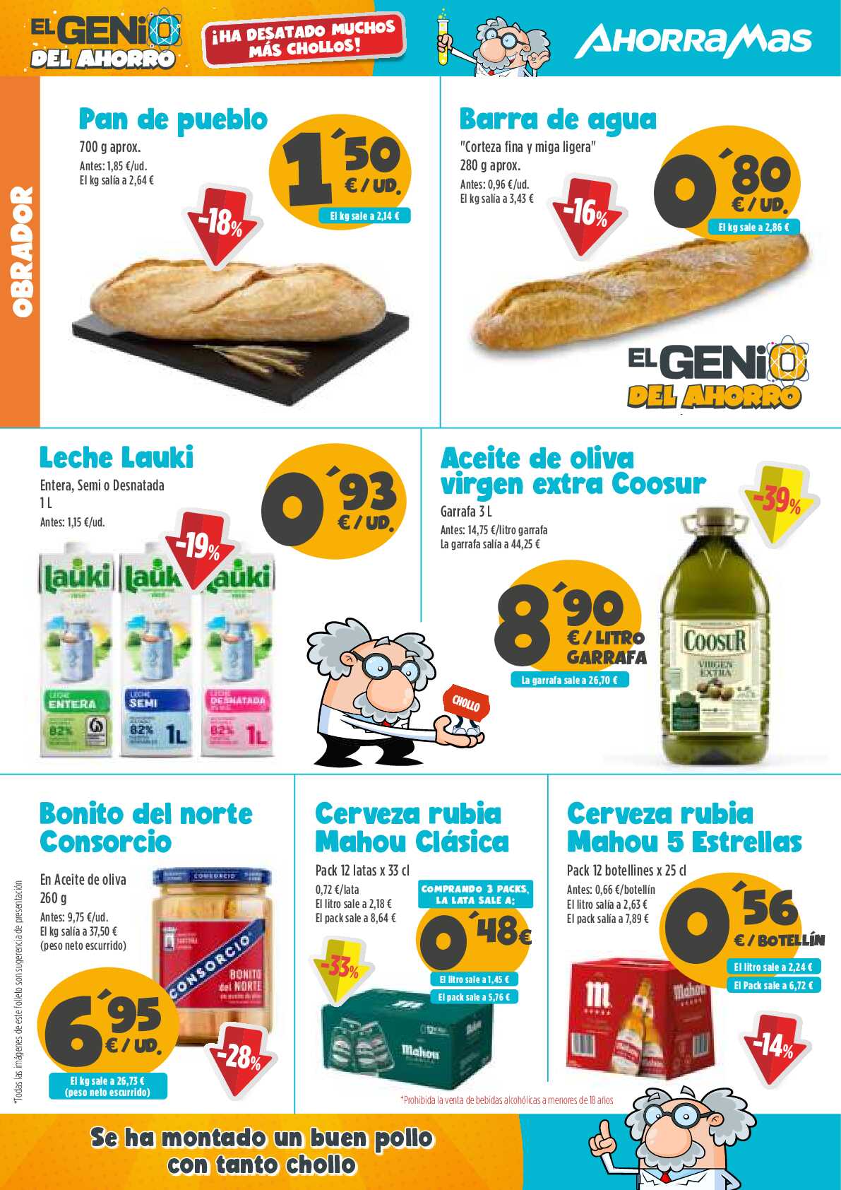 El genio del ahorro Ahorramas. Página 06