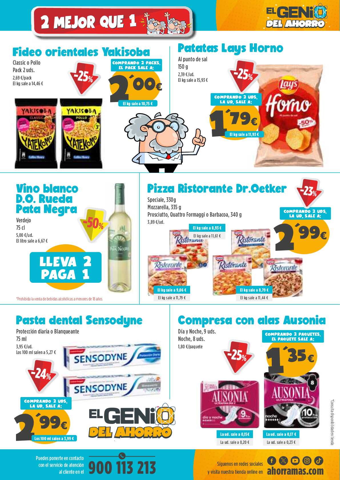 El genio del ahorro Ahorramas. Página 09