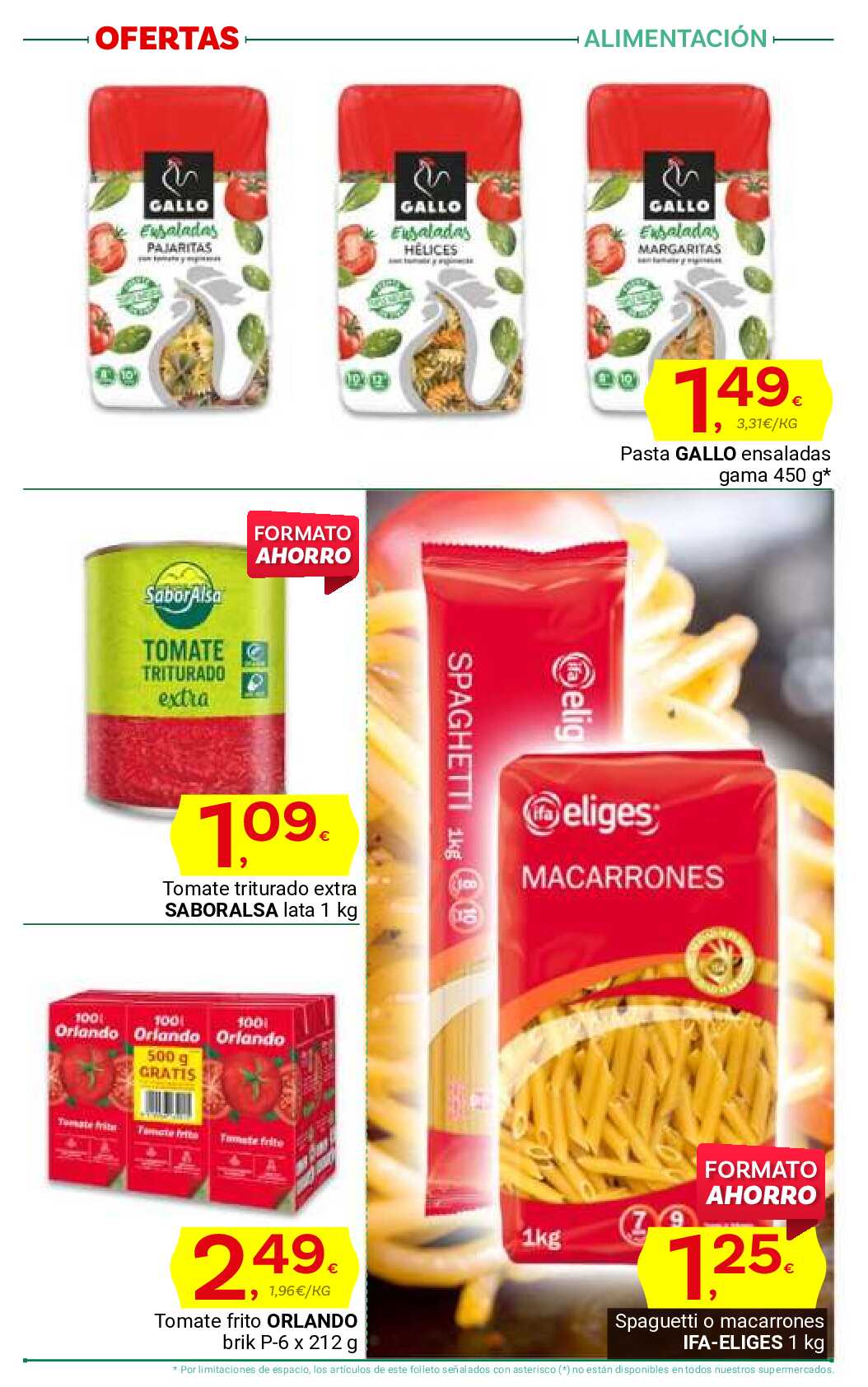 Al buen tiempo buenos precios Supermercado Dani. Página 13