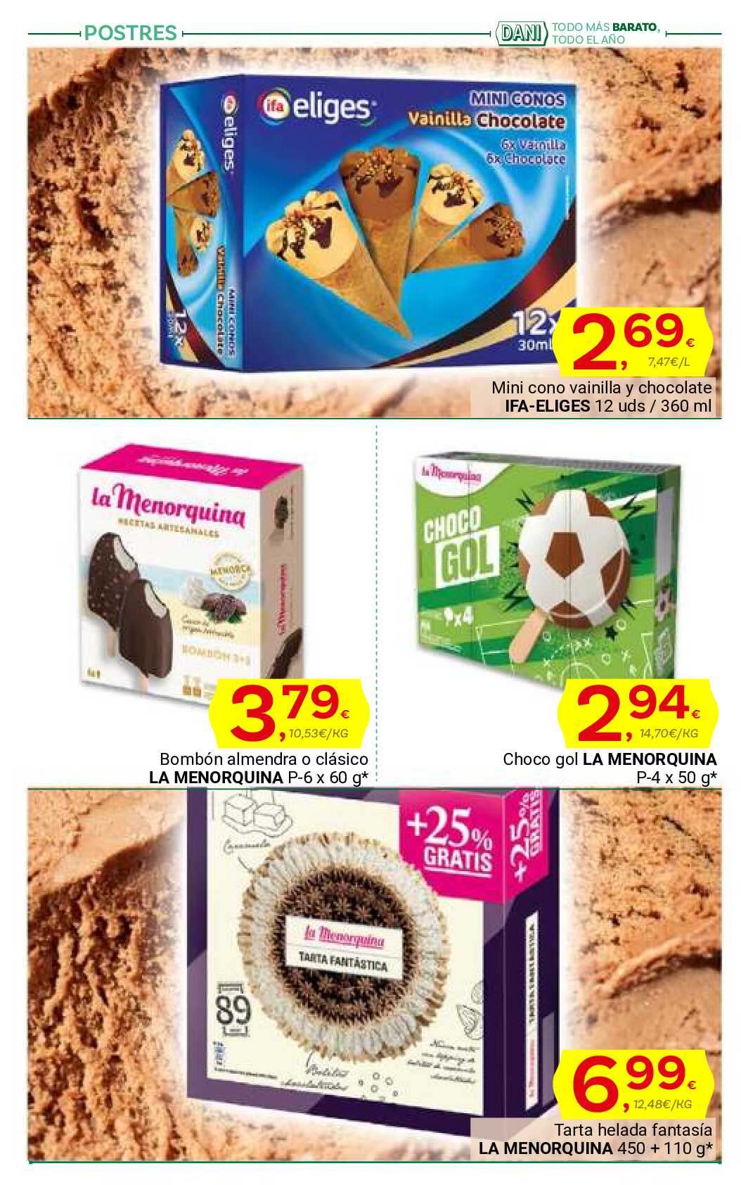 Al buen tiempo buenos precios Supermercado Dani. Página 18